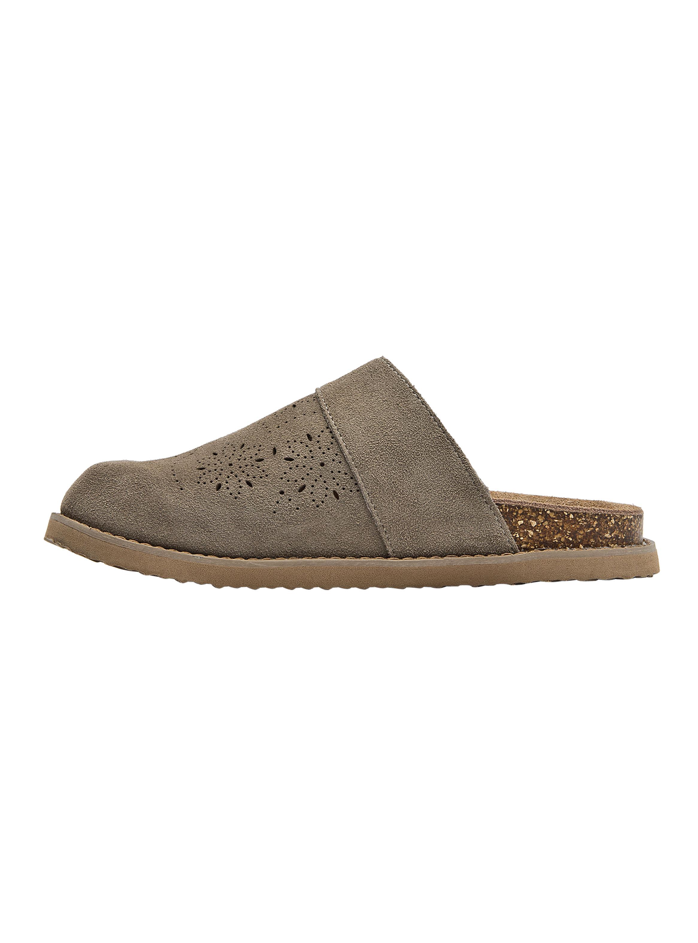 Sandalia Cuero Pjm0065 Slip On Mujer-2