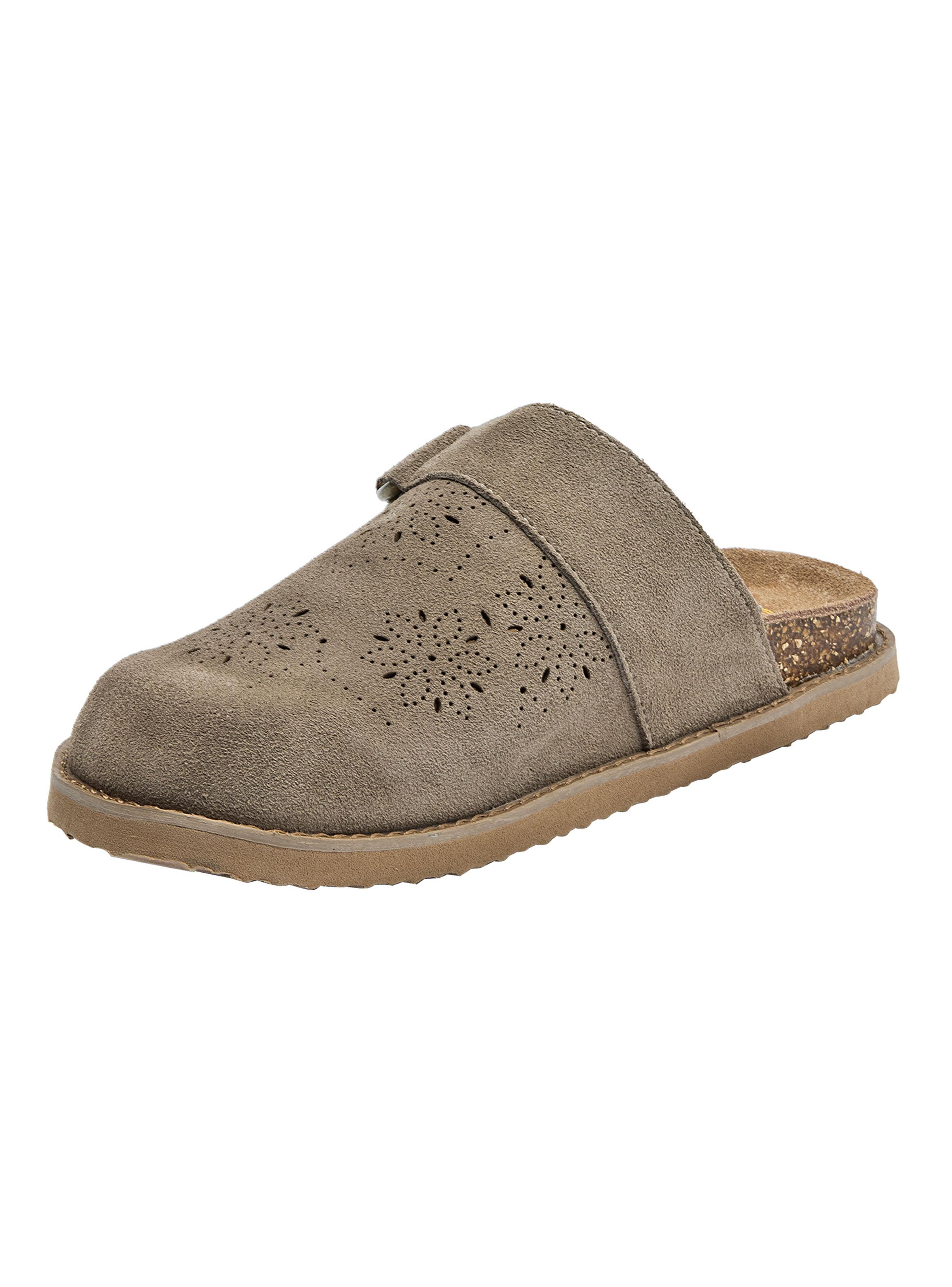 Sandalia Cuero Pjm0065 Slip On Mujer-3
