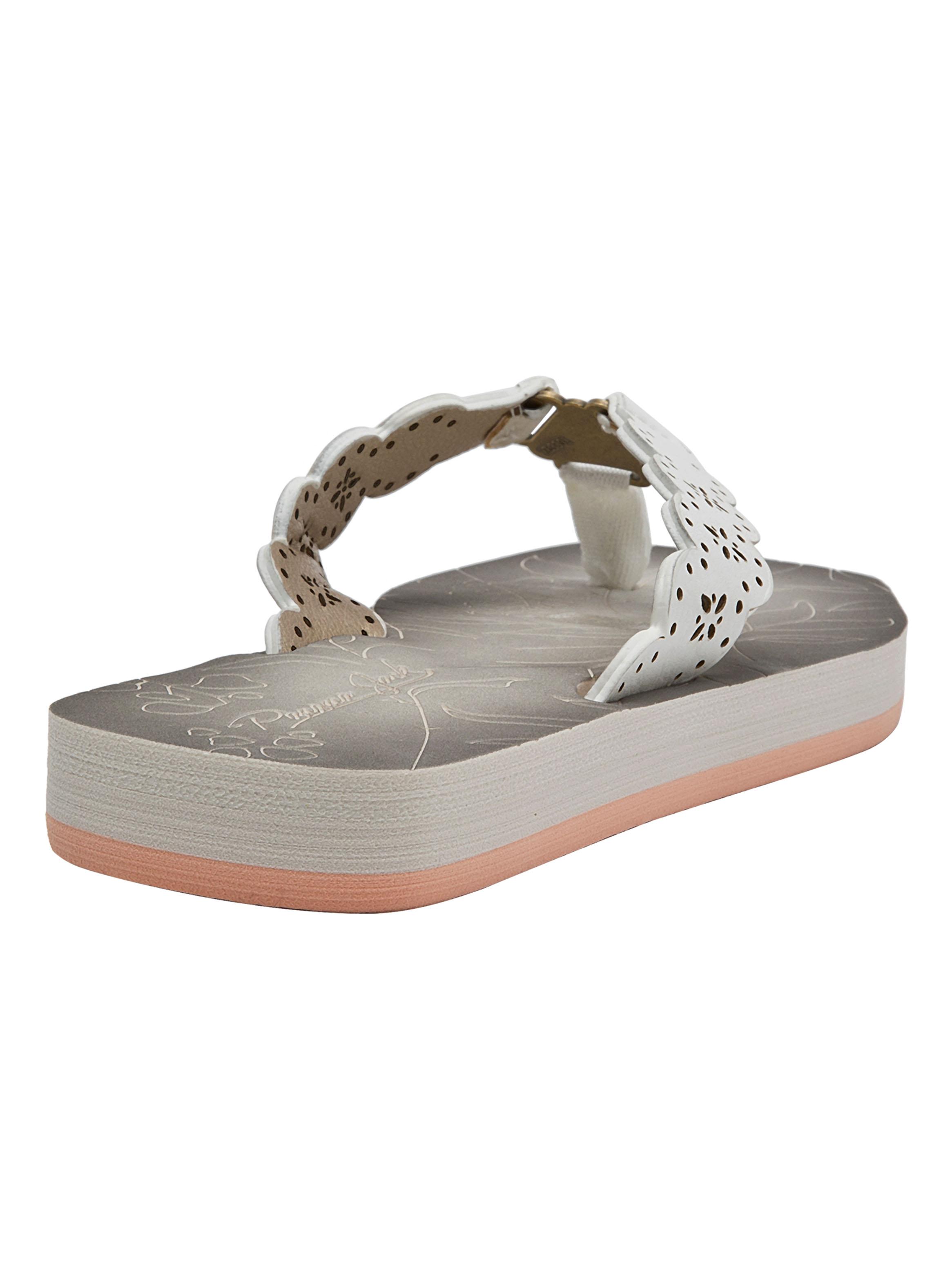 Sandalia de Dedo Correa Calada Mujer-4