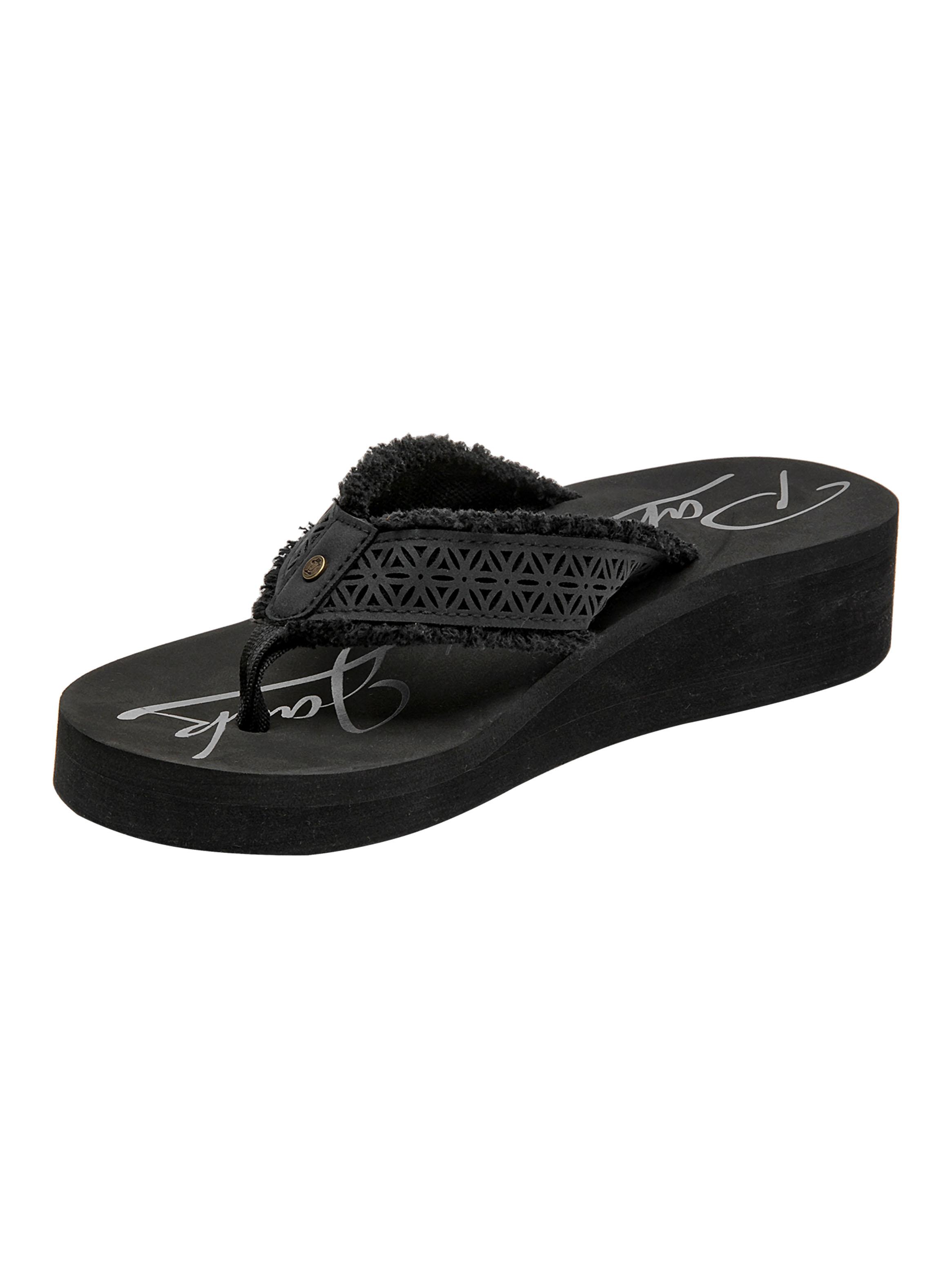 Sandalia Logo Plataforma Mujer-3