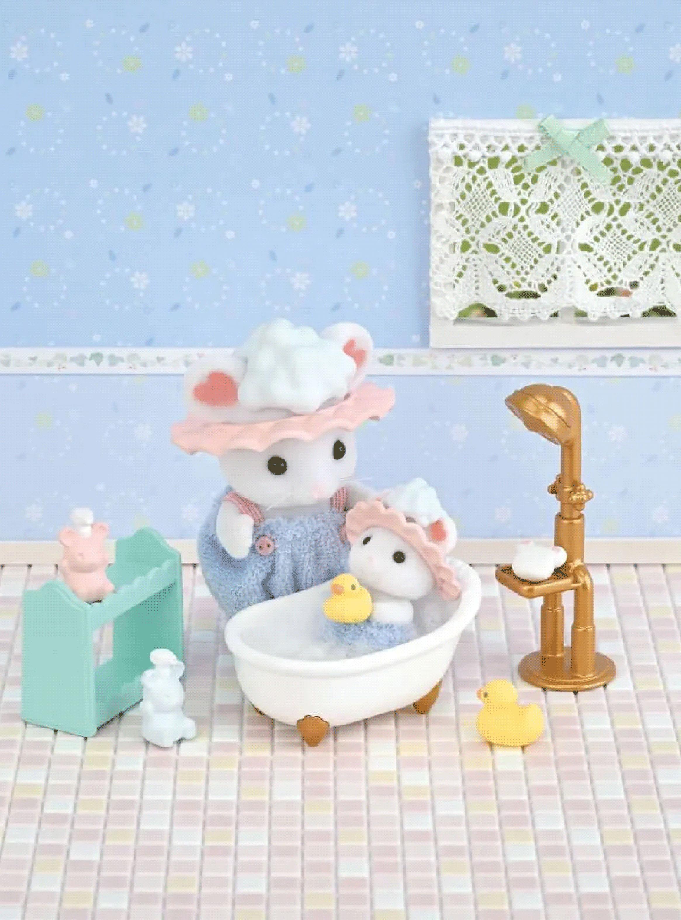 Figuras de Colección Baño de Burbujas-3