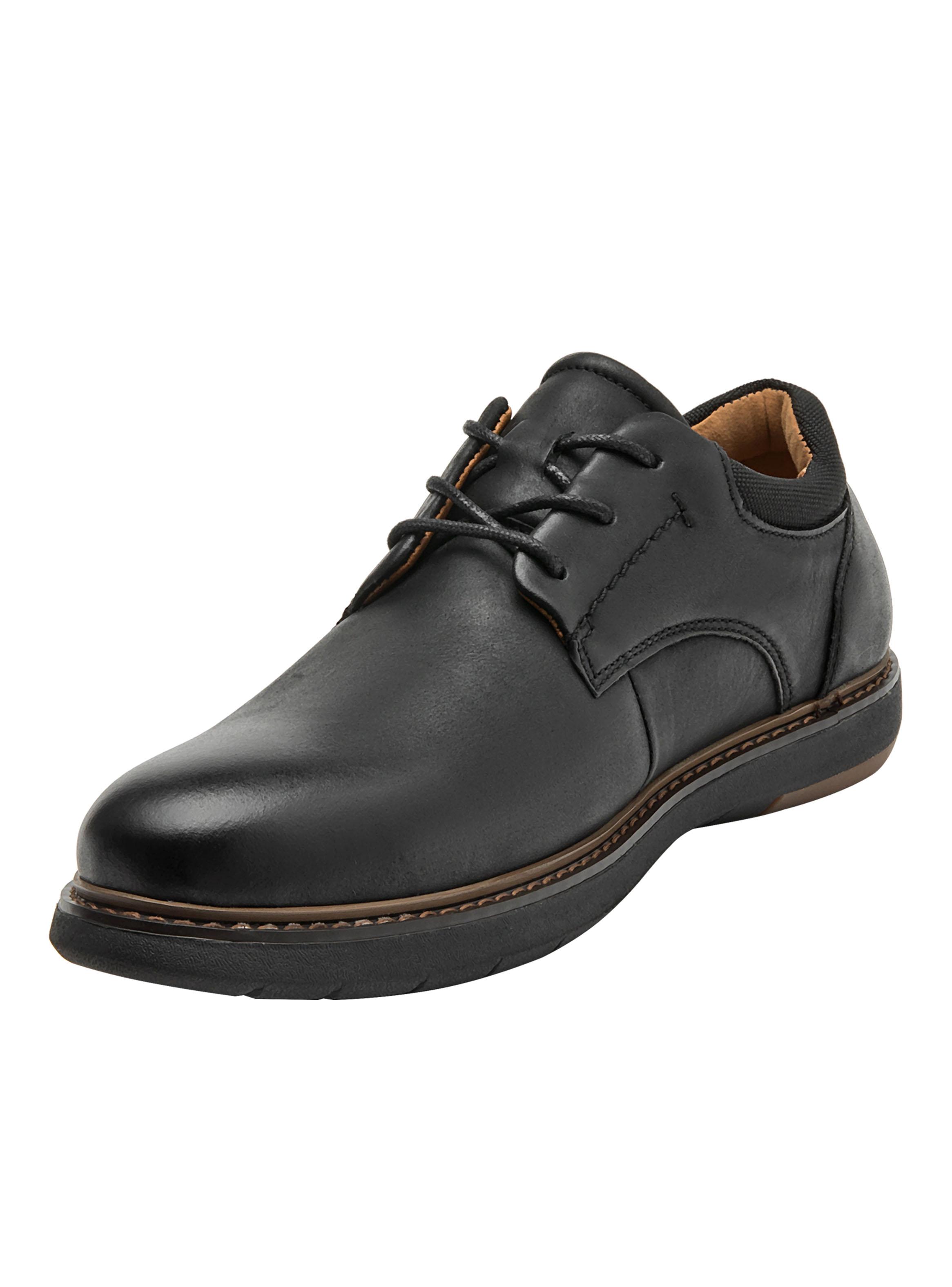 Zapato Casual Cuero Liso Cordón Hombre-3