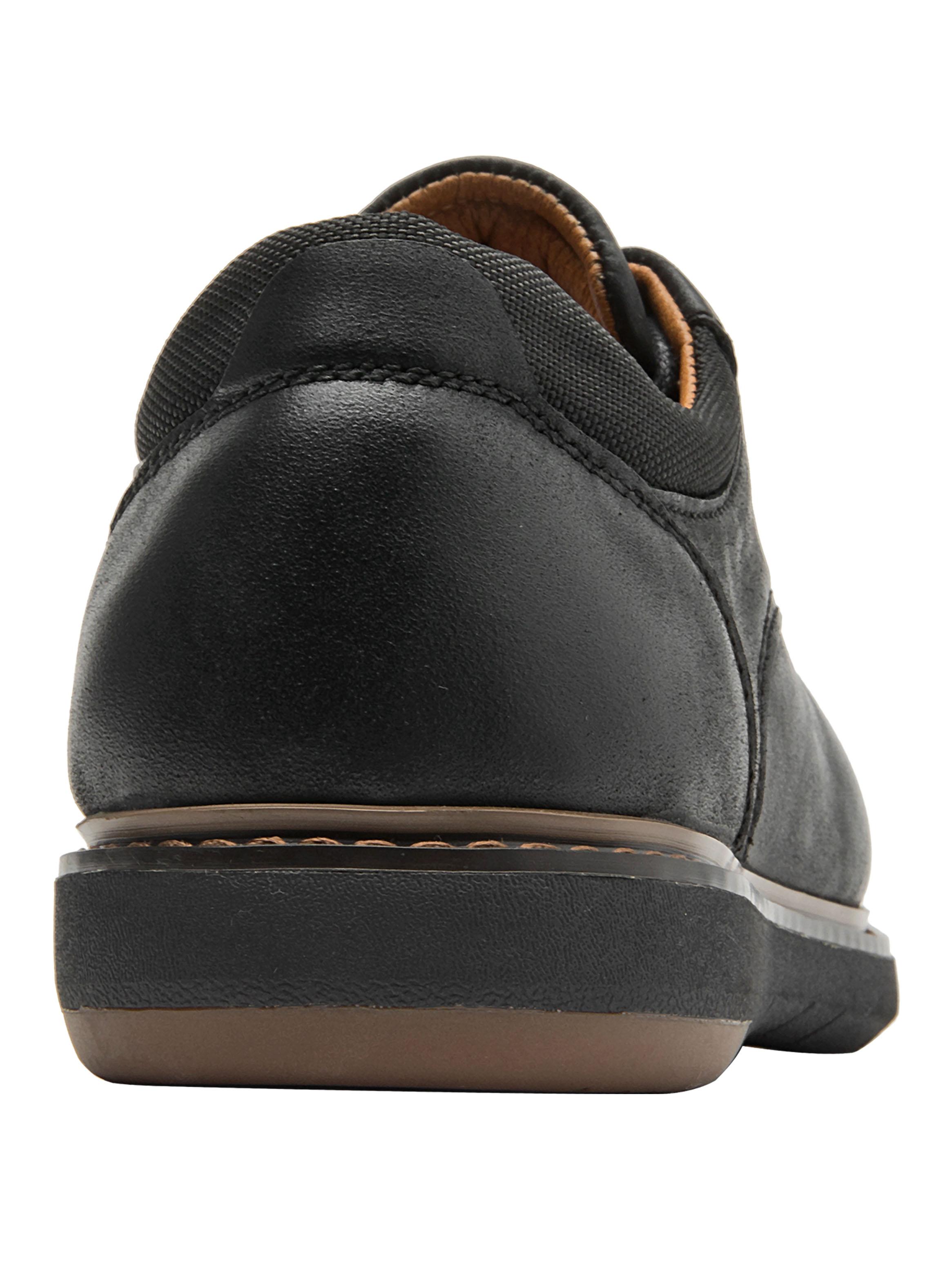 Zapato Casual Cuero Liso Cordón Hombre-4
