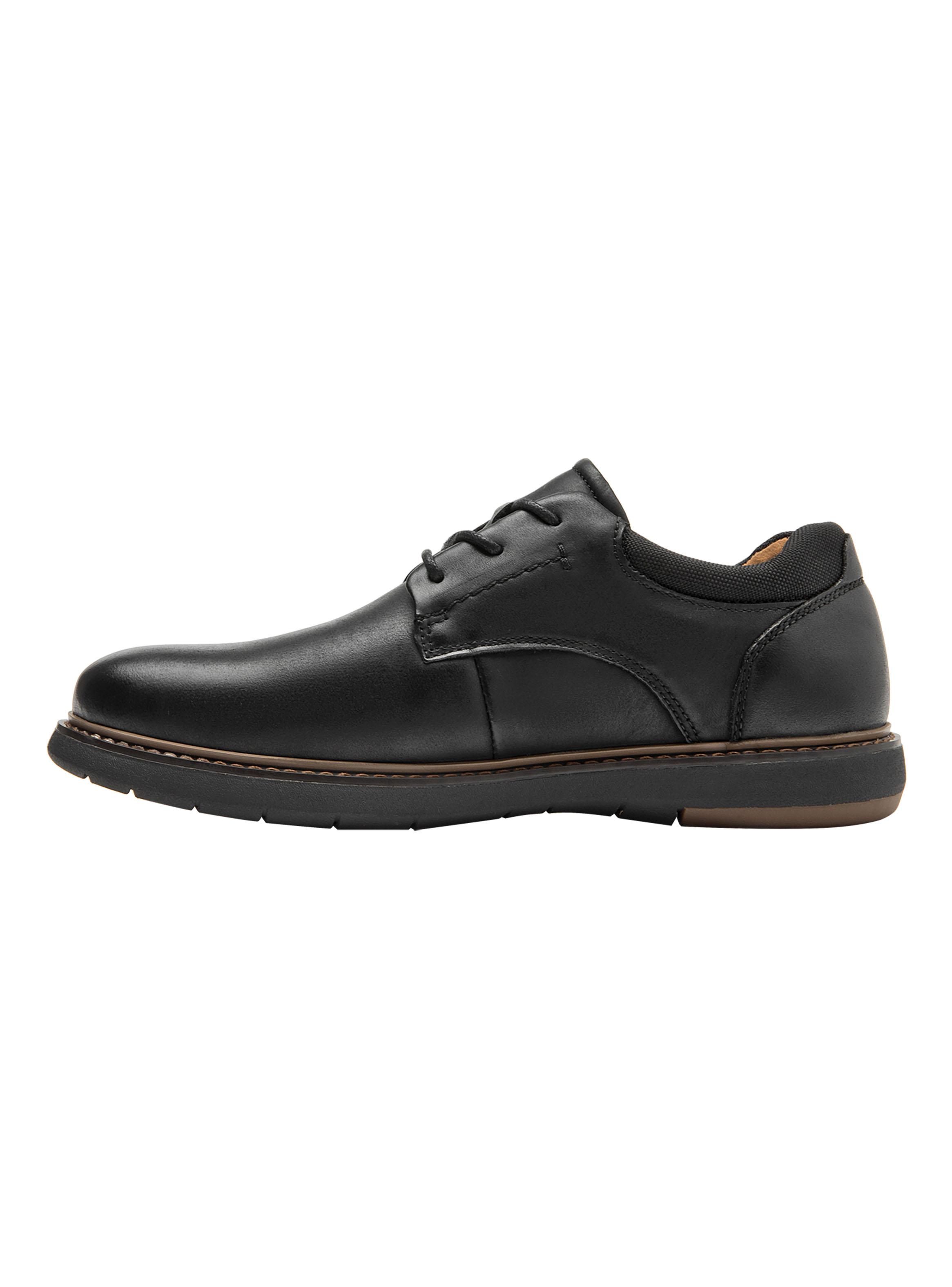 Zapato Casual Cuero Liso Cordón Hombre-2
