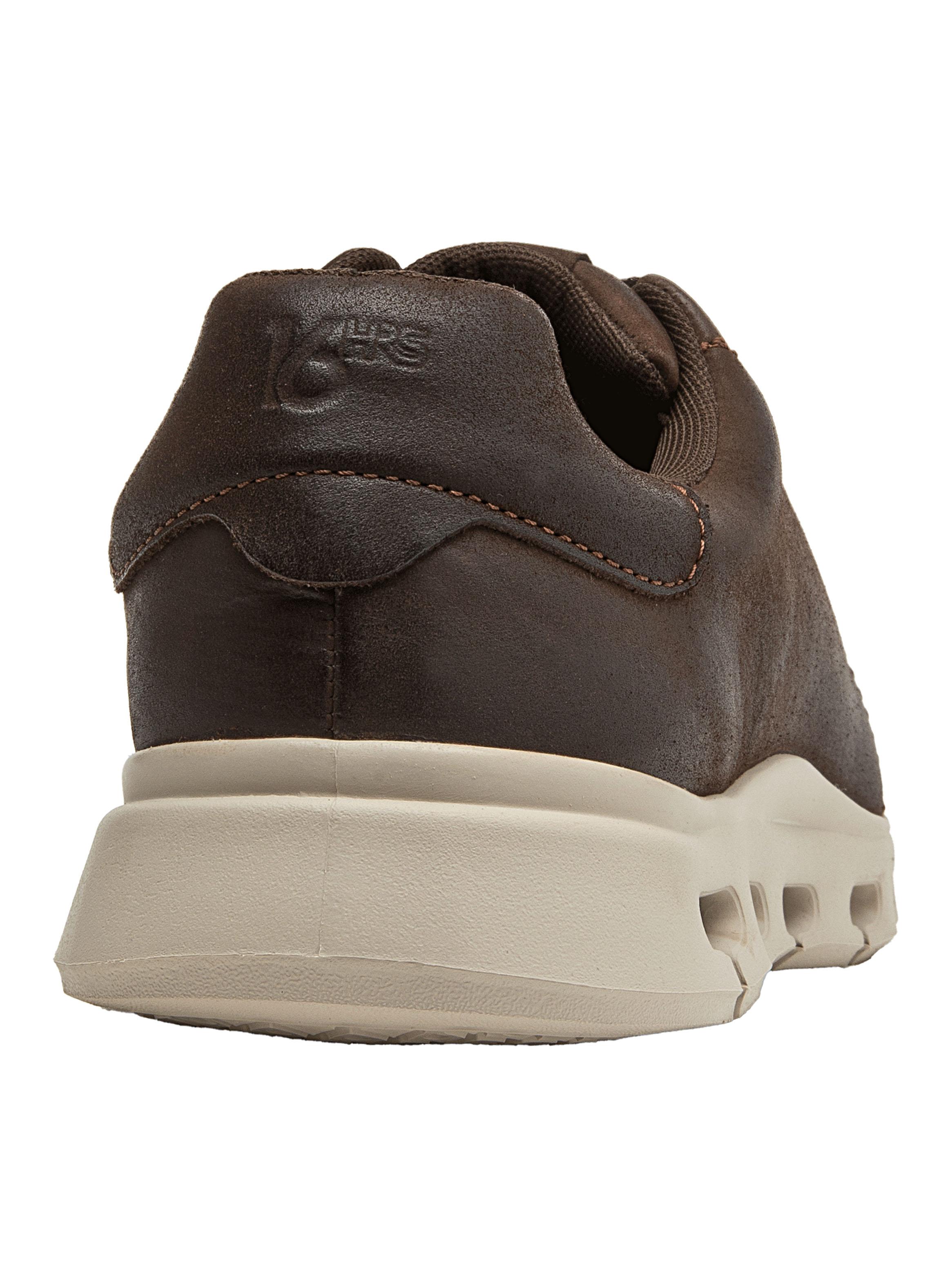 Zapato Casual Sport Acordonado Cuero Hombre-4