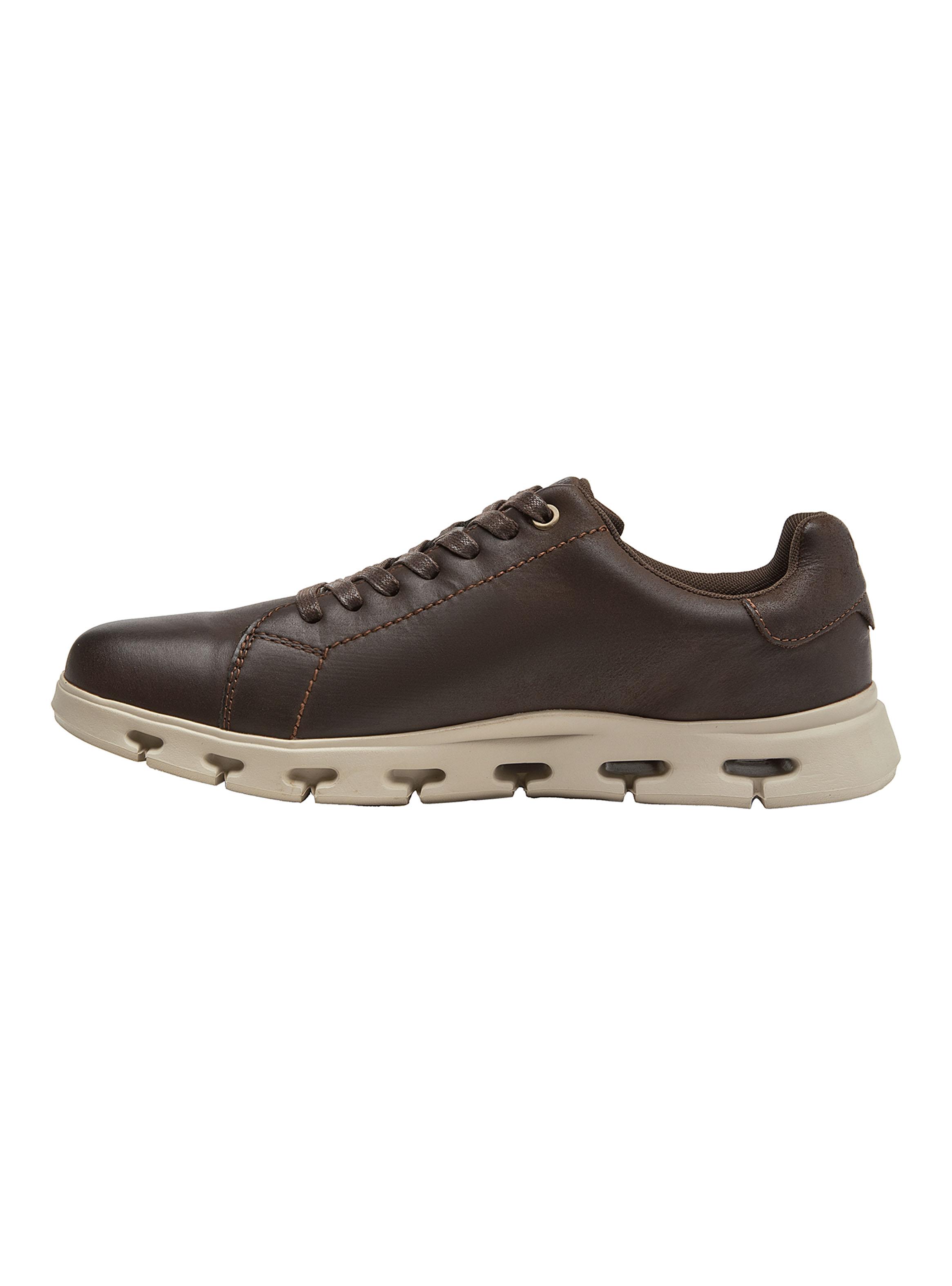 Zapato Casual Sport Acordonado Cuero Hombre-2