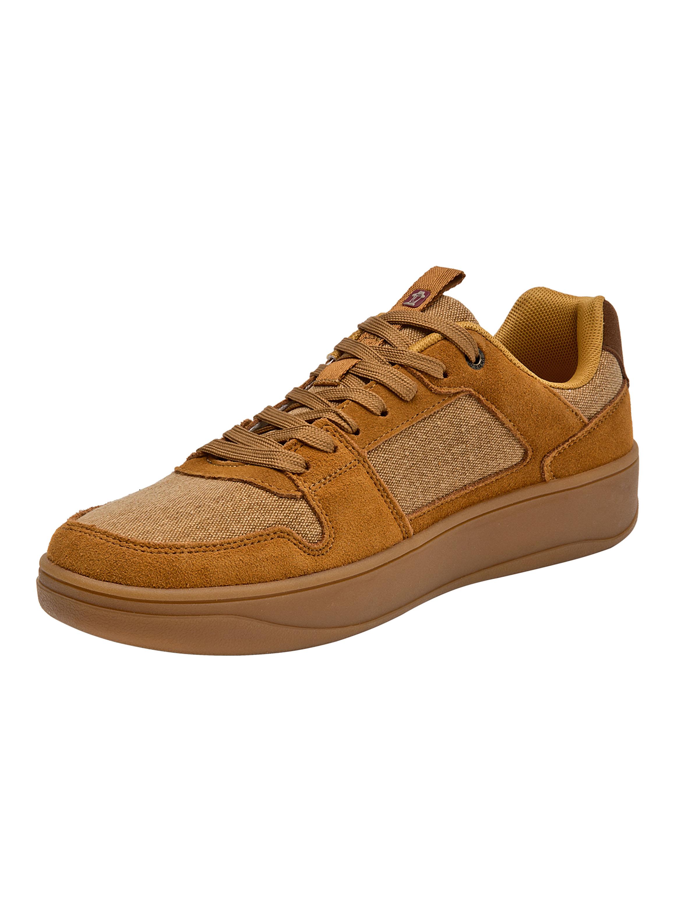 Zapatilla Urbana Cuero Pjh0025 Acordonado Hombre-3