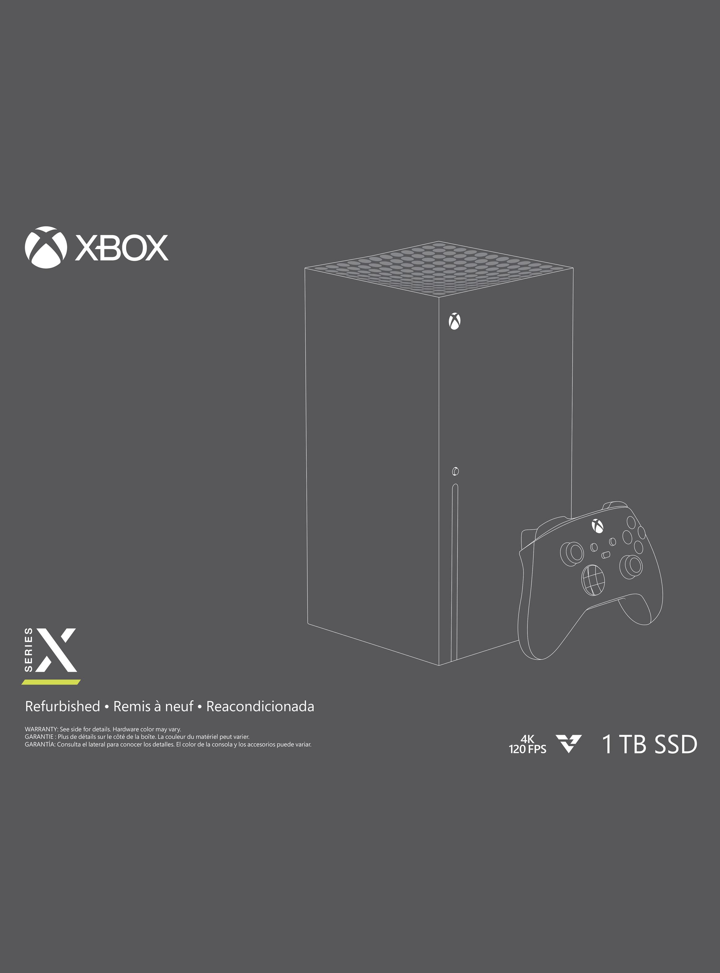 Consola Xbox Series X Reacondicionada Negra-4
