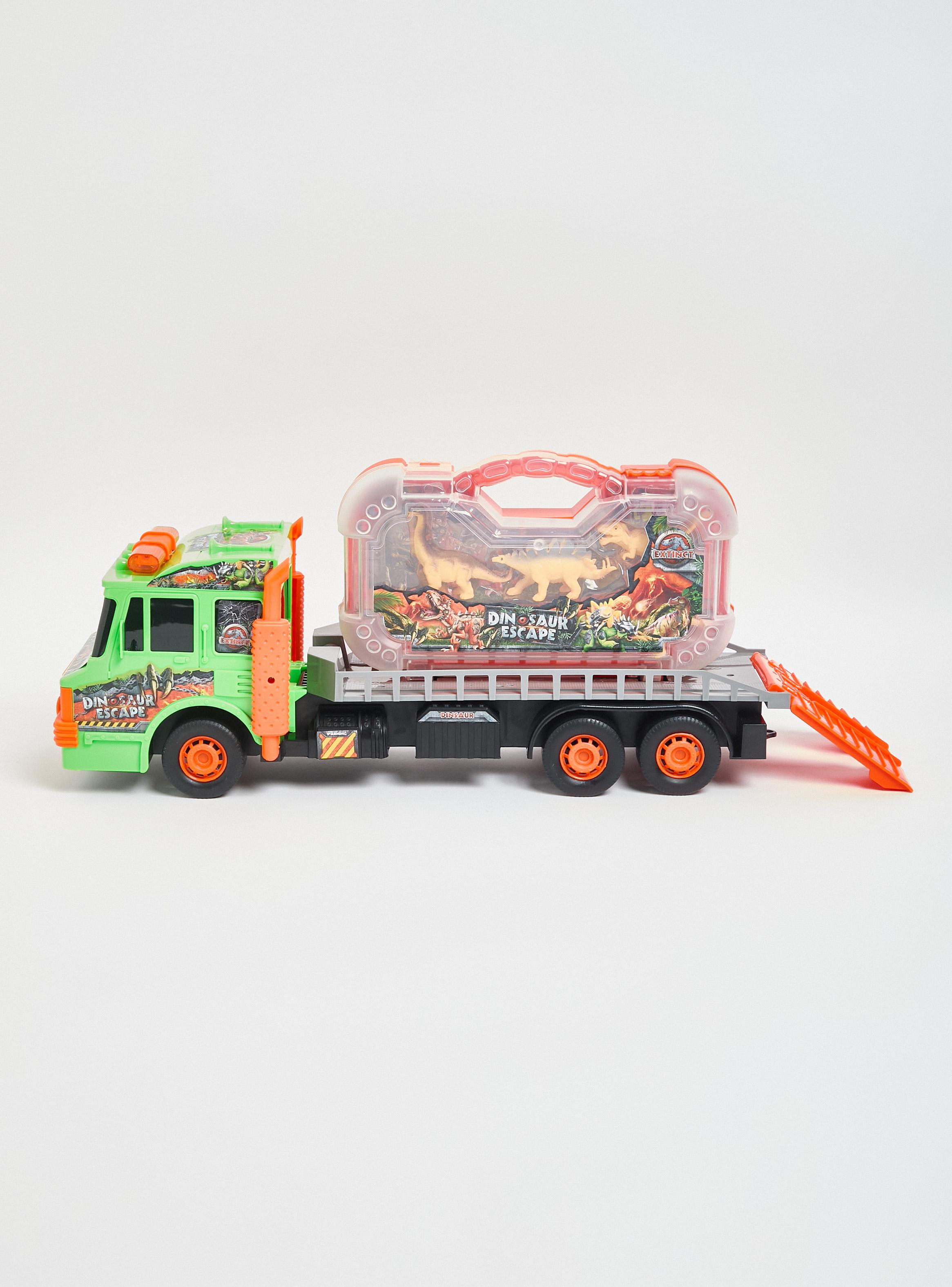 Camión Dino Truck con Dinosaurios-1