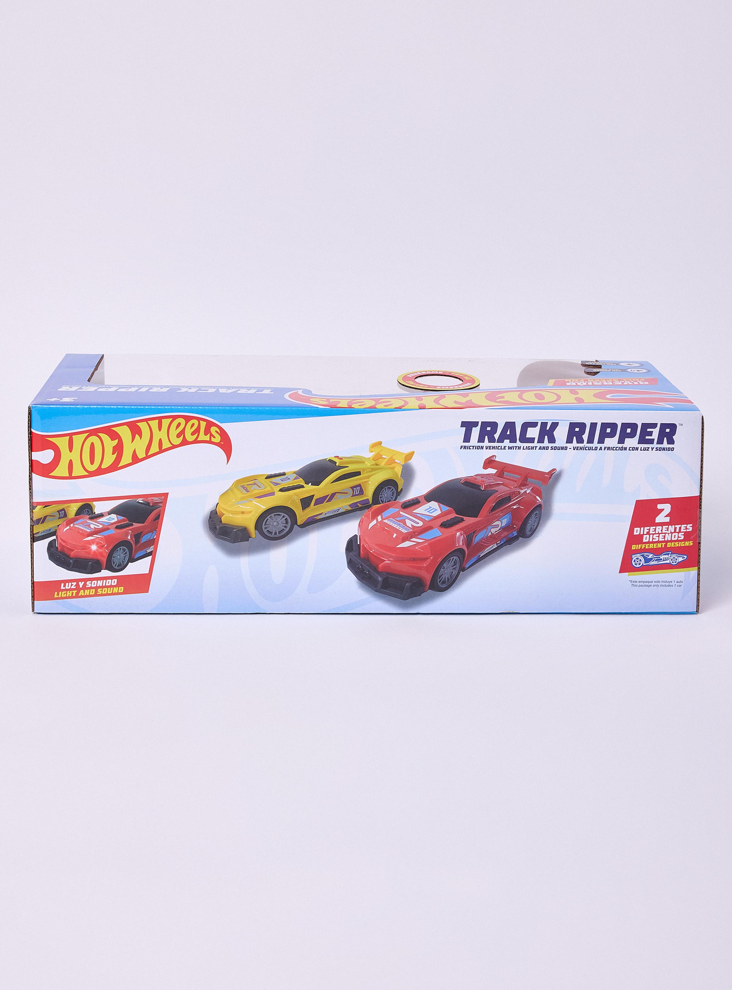 Auto de Fricción Hot Wheels 42 cm Rojo-3