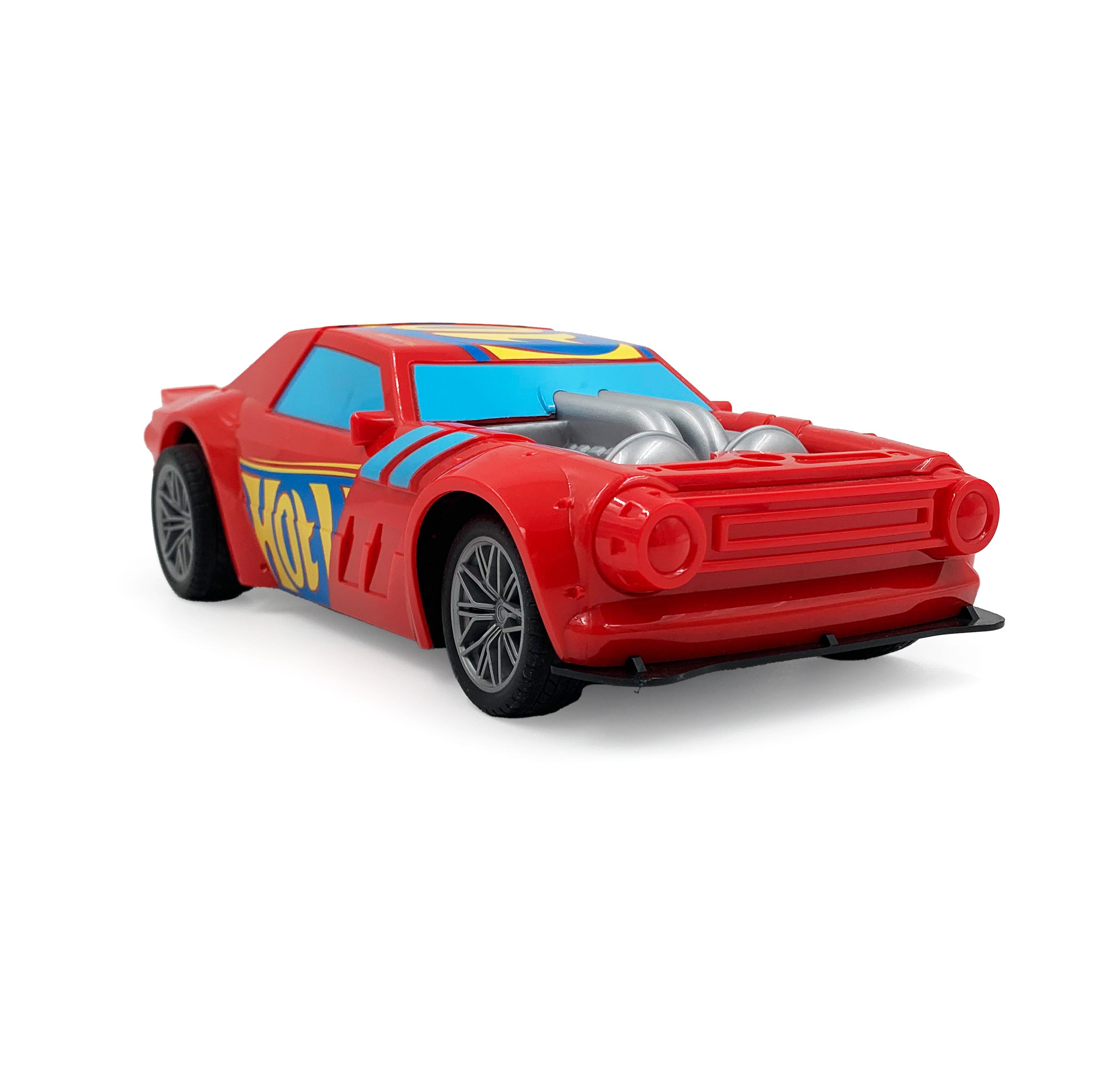 Auto a Control Remoto Hot Wheels Night Shifter  Rojo-2