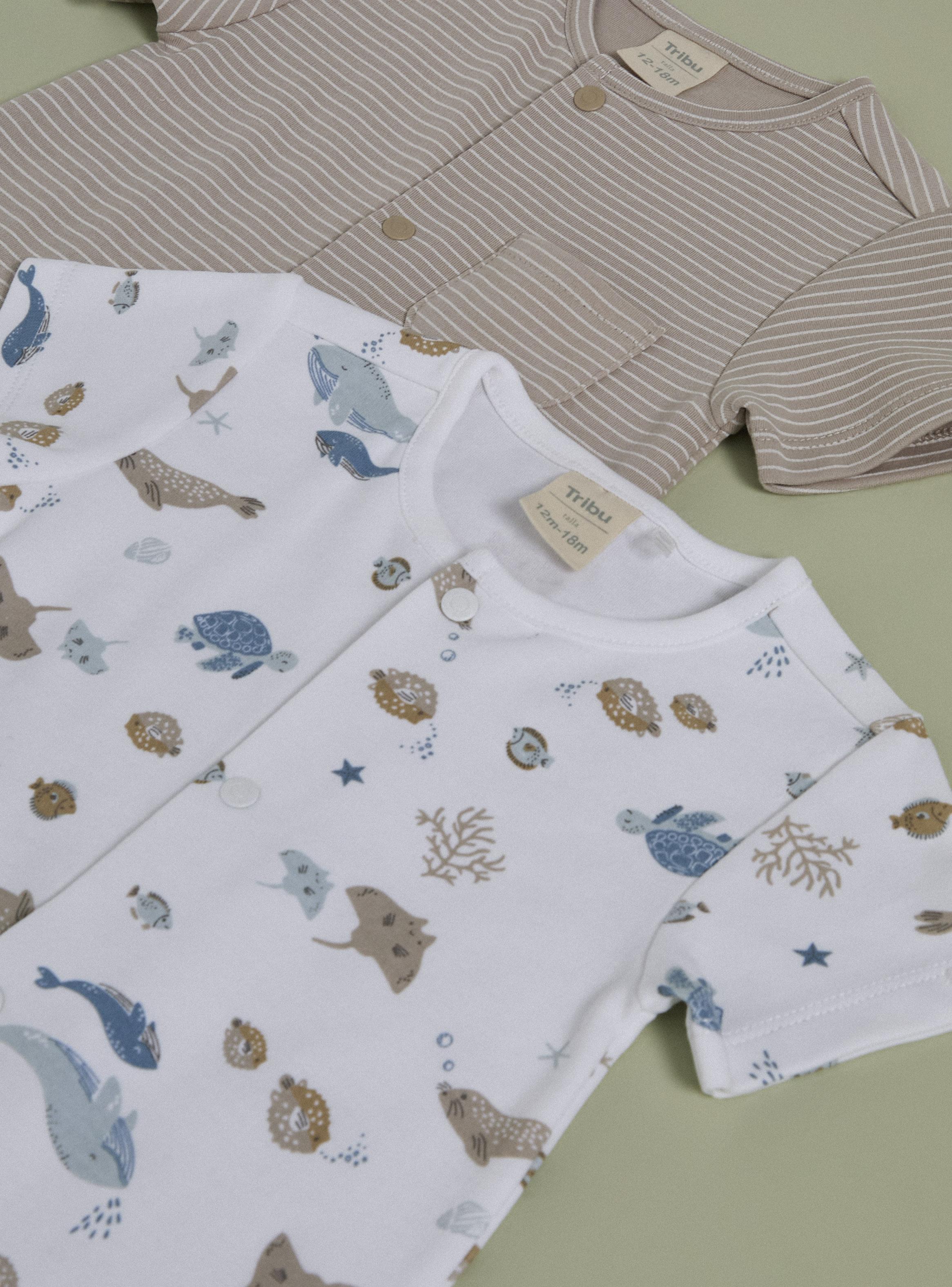 Pijamas Bipack Estampado a Juego-2