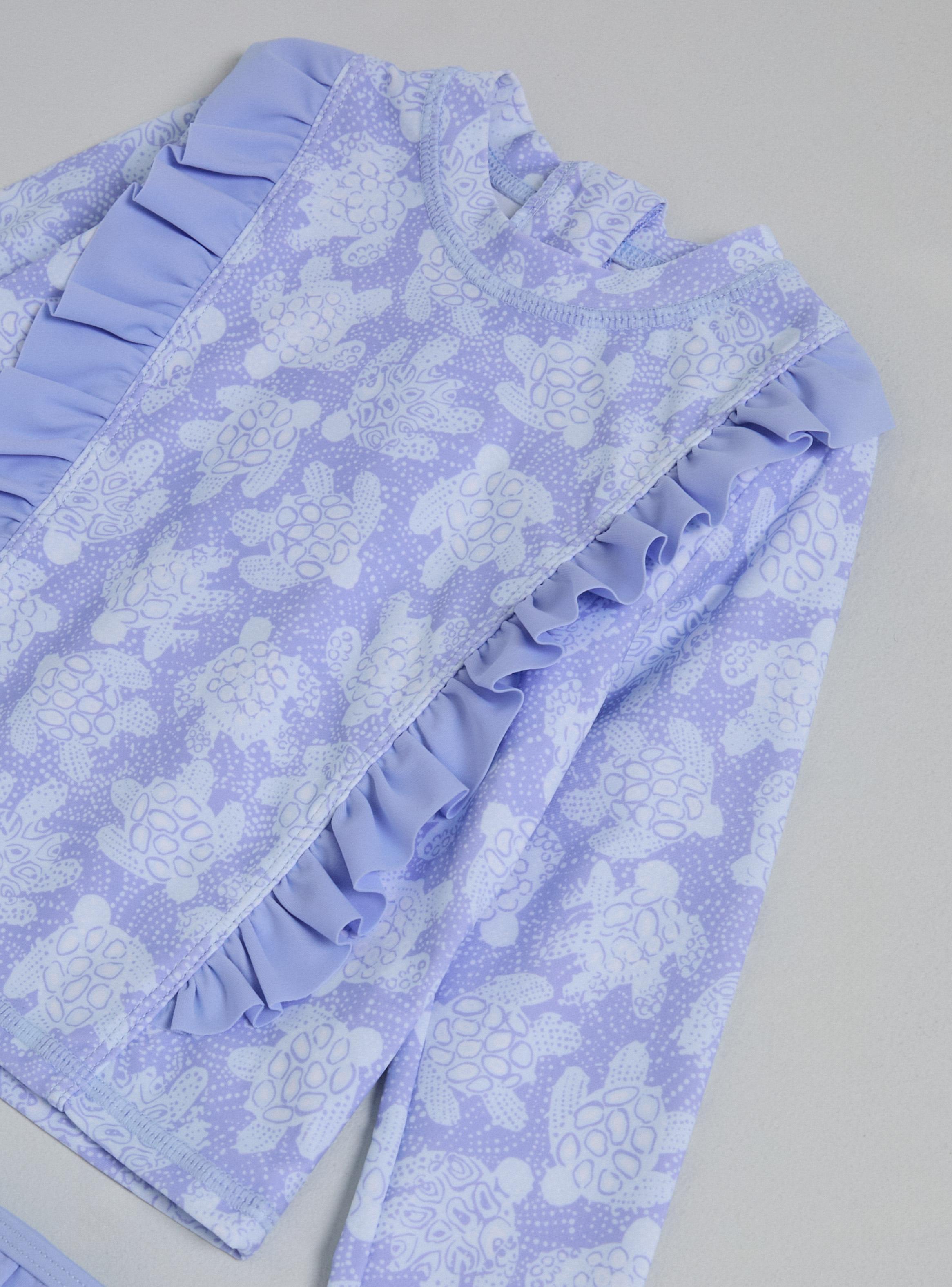 Traje de Baño Diseño Vuelos con Estampado a Juego-2