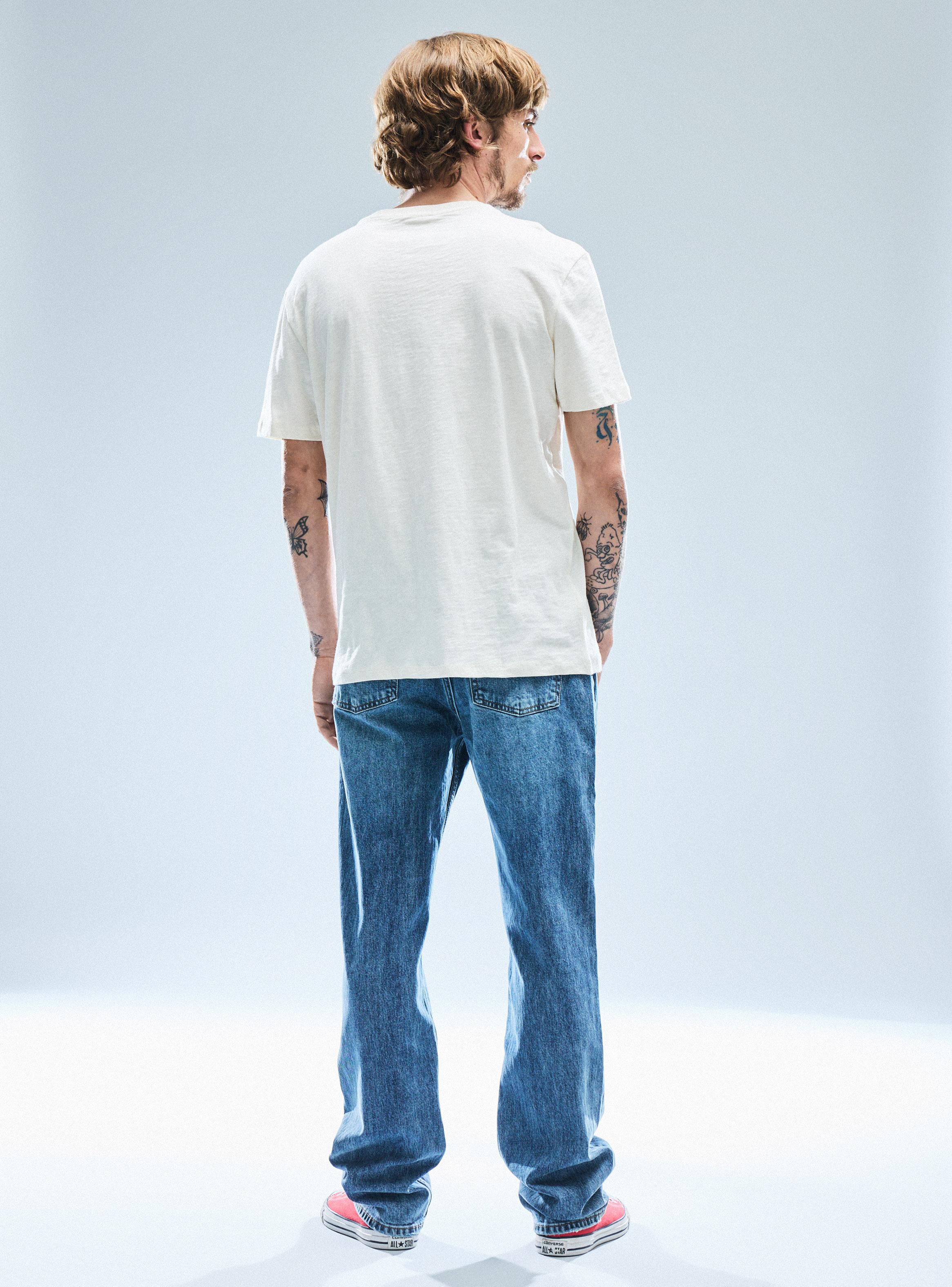 Jeans Tiro Medio Recto Straight Fit-5