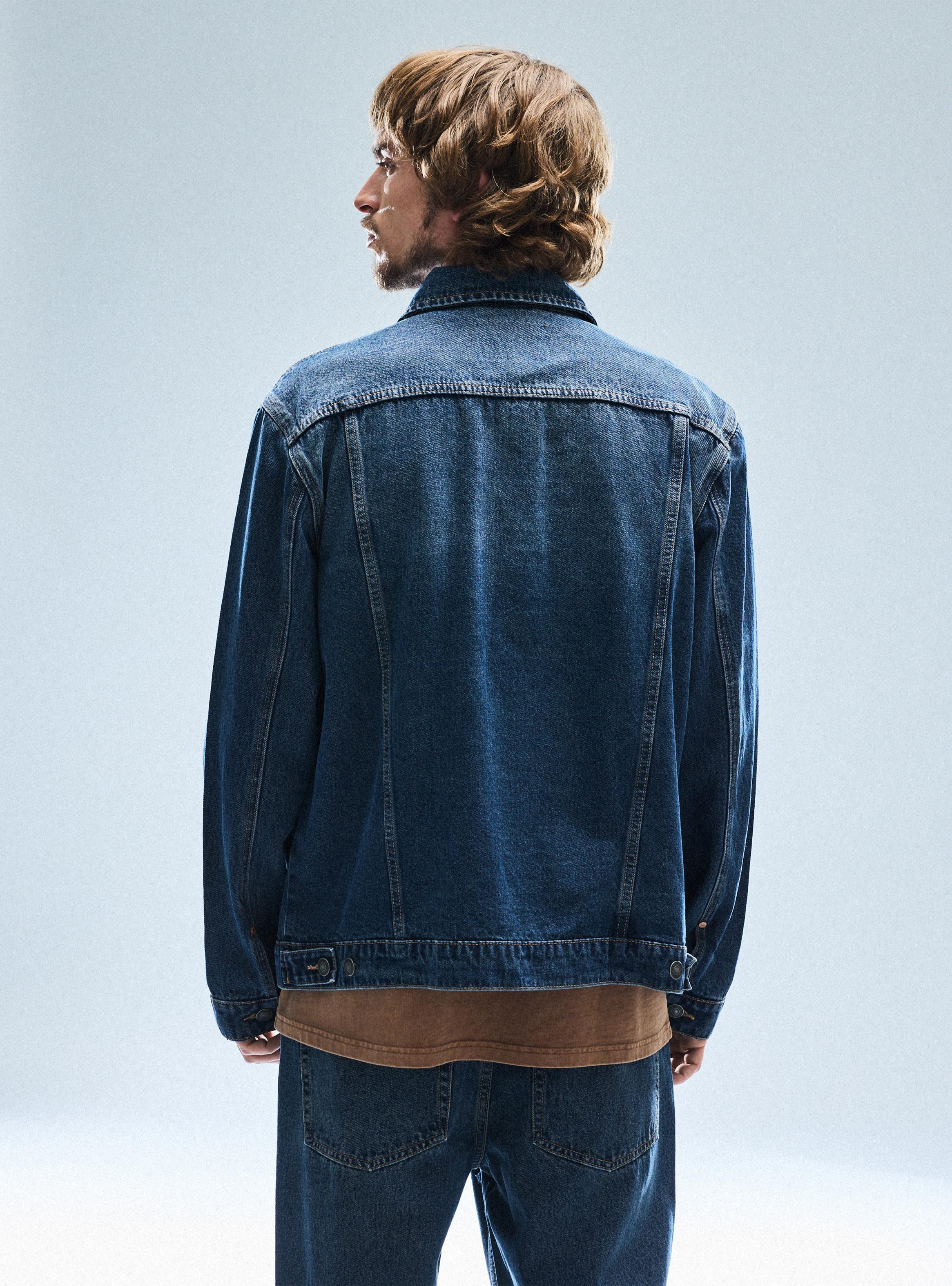 Chaqueta Trucker Azul-1