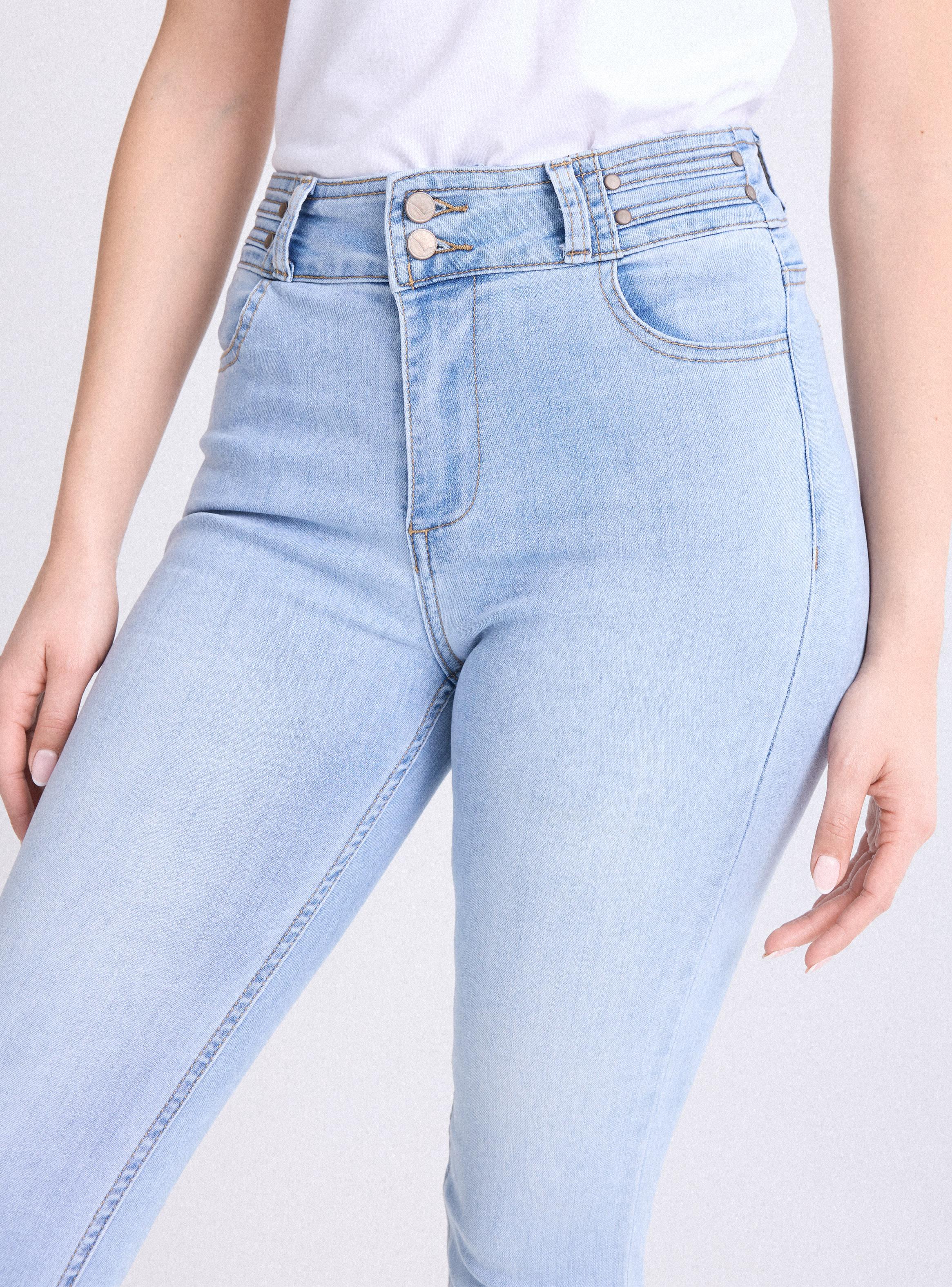 Jeans Pretina Ancha 2 Botones Basta Reserva-2