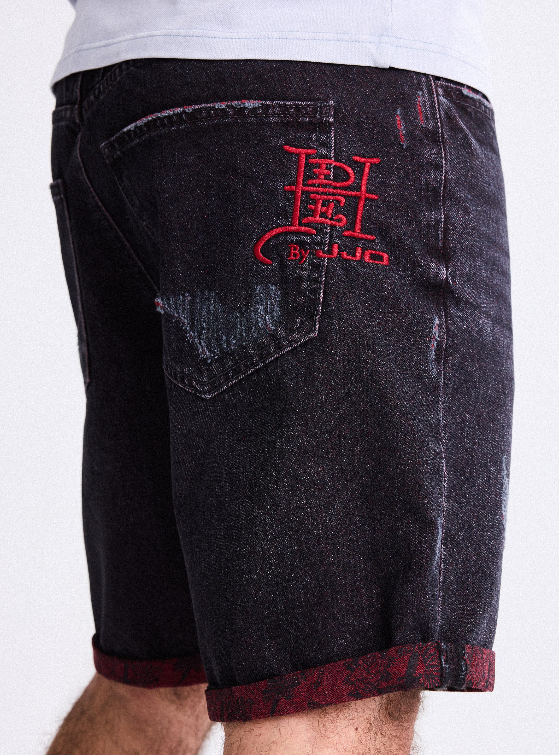 Short Ed Hardy Tela Revés Full Print en Basta-3