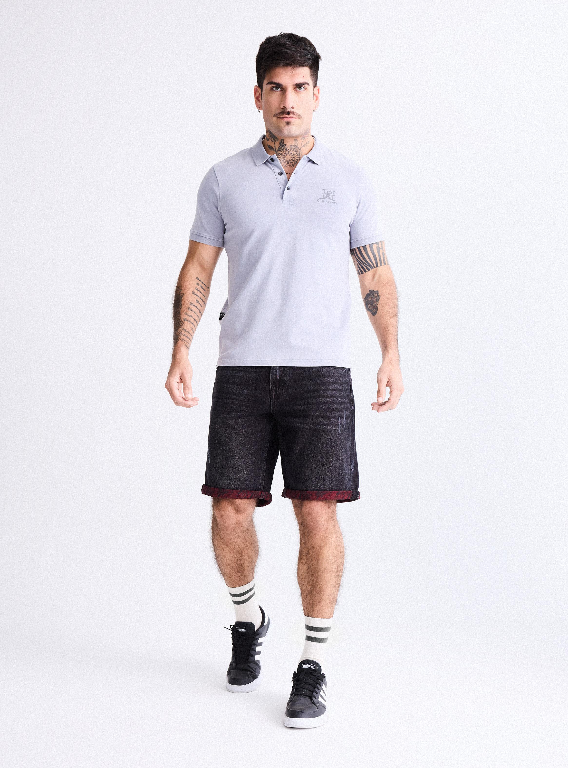 Short Ed Hardy Tela Revés Full Print en Basta-4