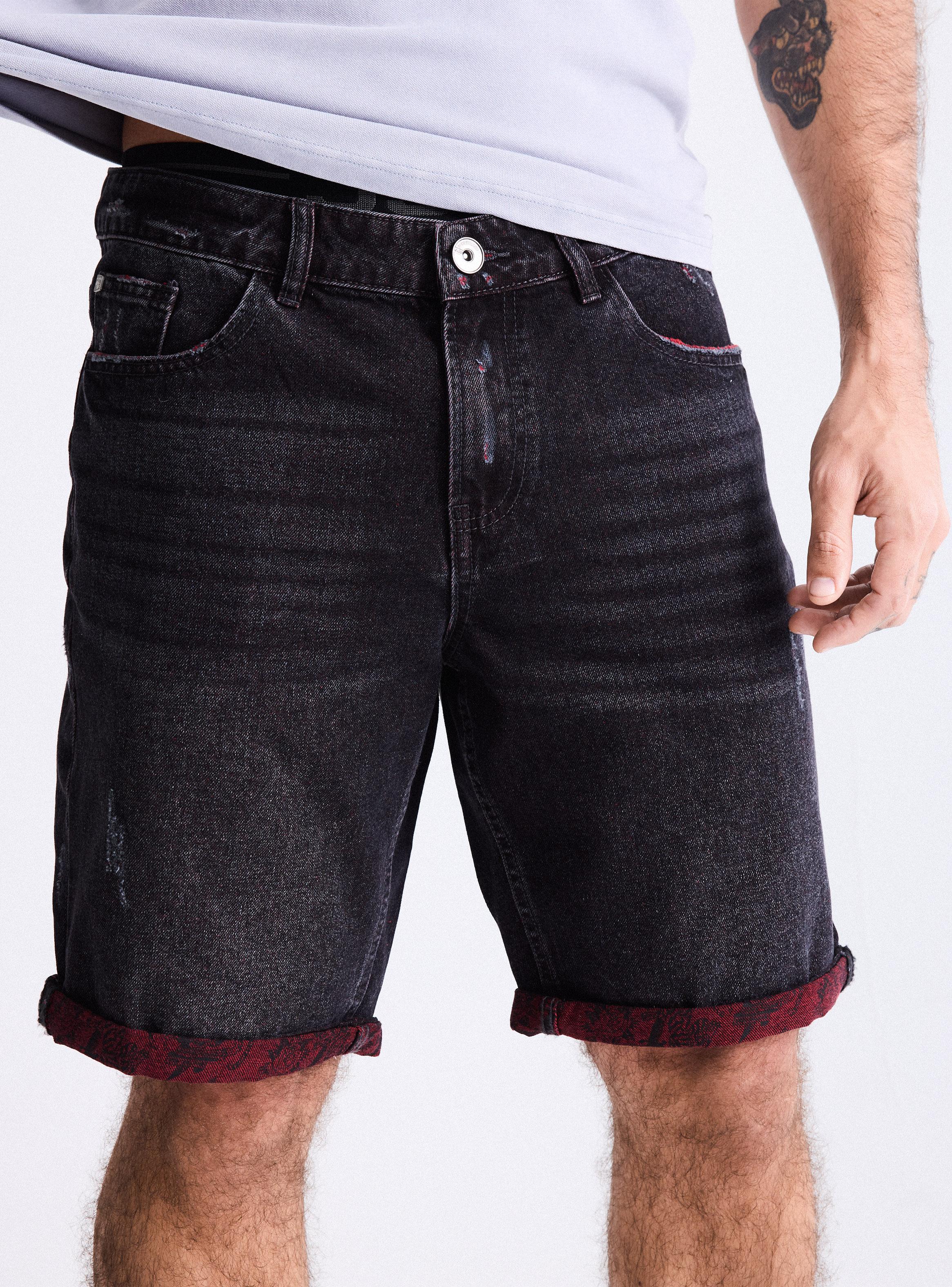 Short Ed Hardy Tela Revés Full Print en Basta-2