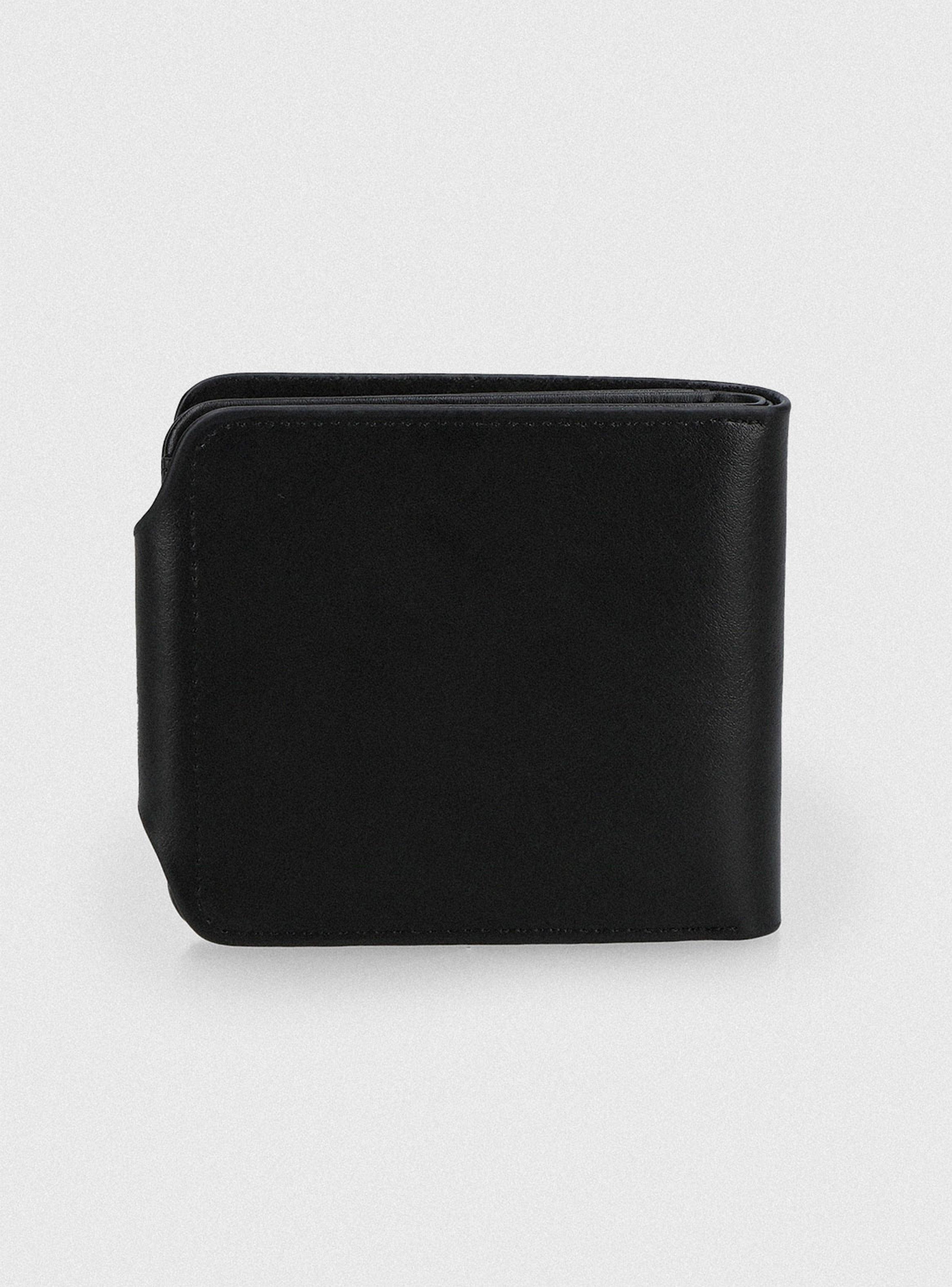 Billetera Cuero Real con Broche y Logo-1