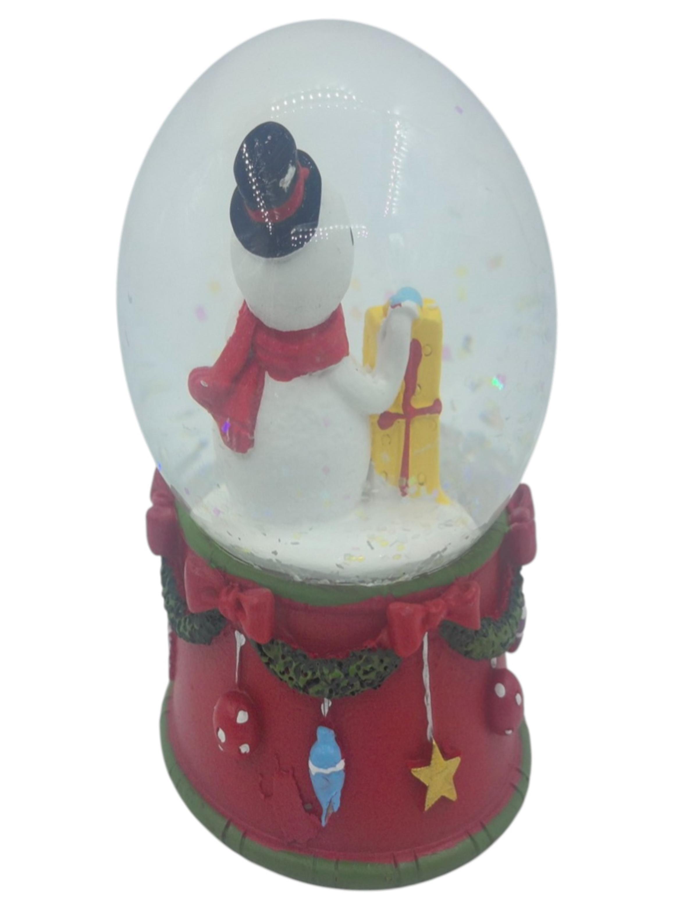 Bola de Agua Mono Nieve 6Cm-2