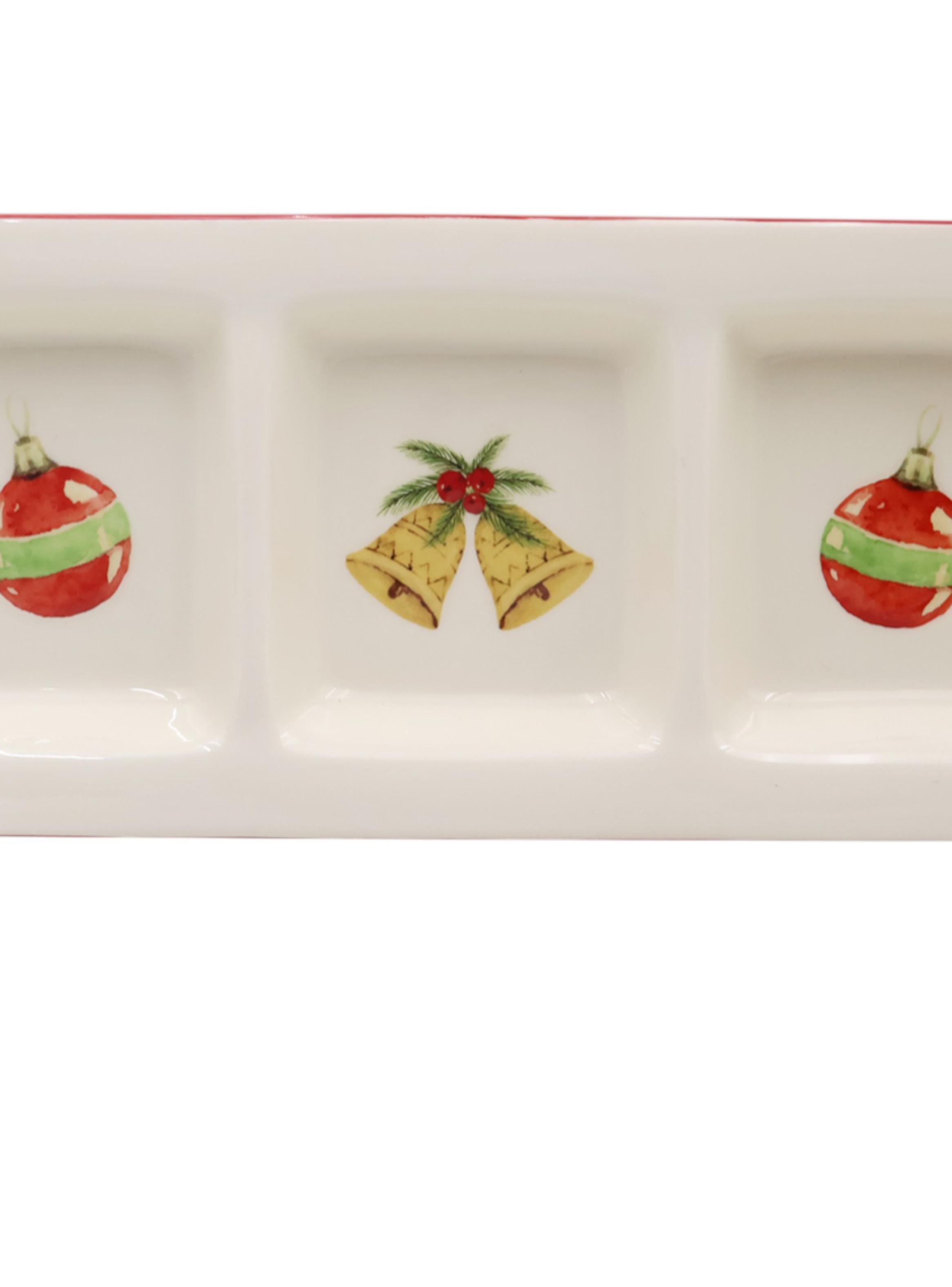 Plato Aperitivo Navidad 31 Cm-2