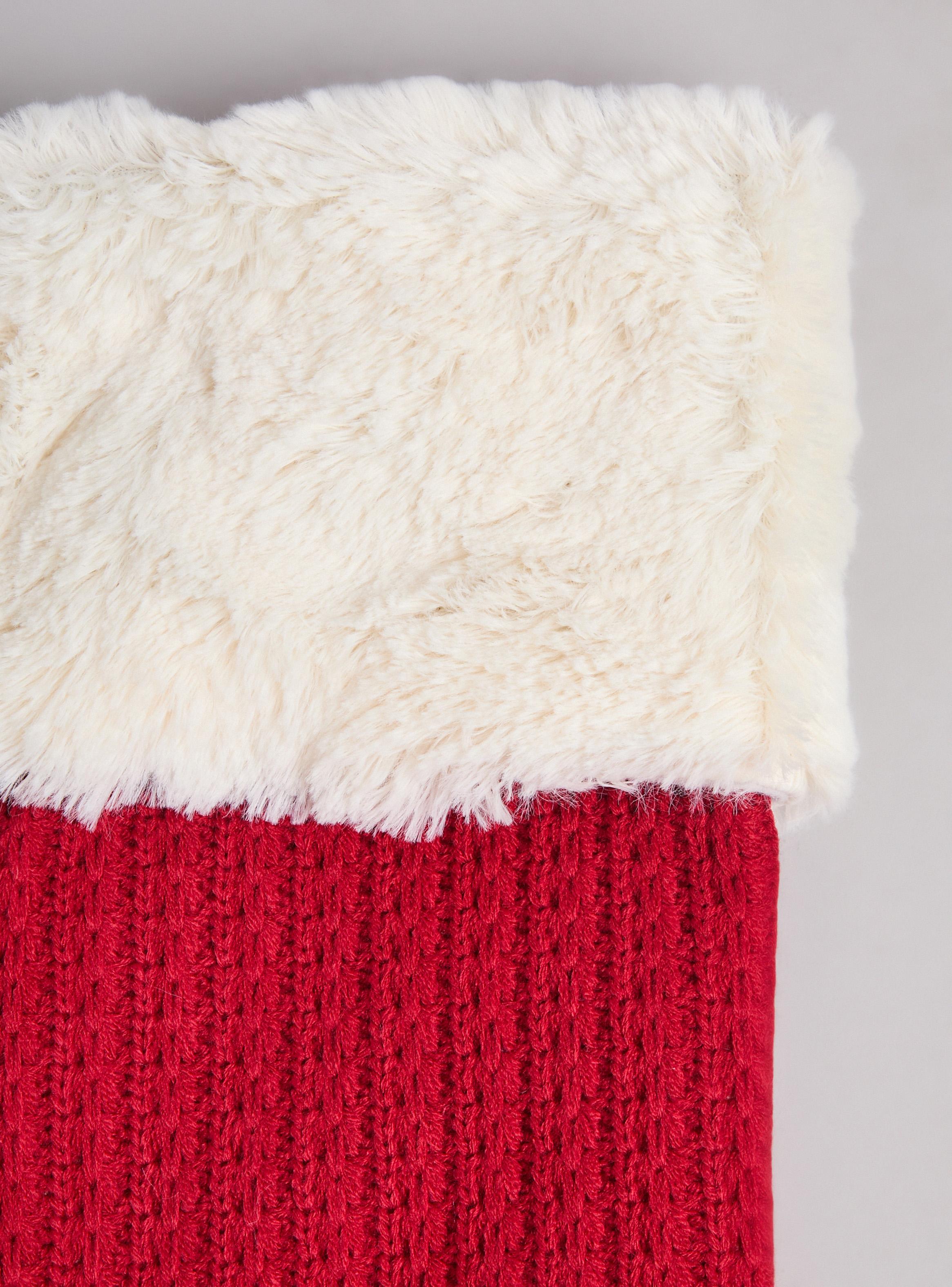 Bota de Navidad Burdeo-2