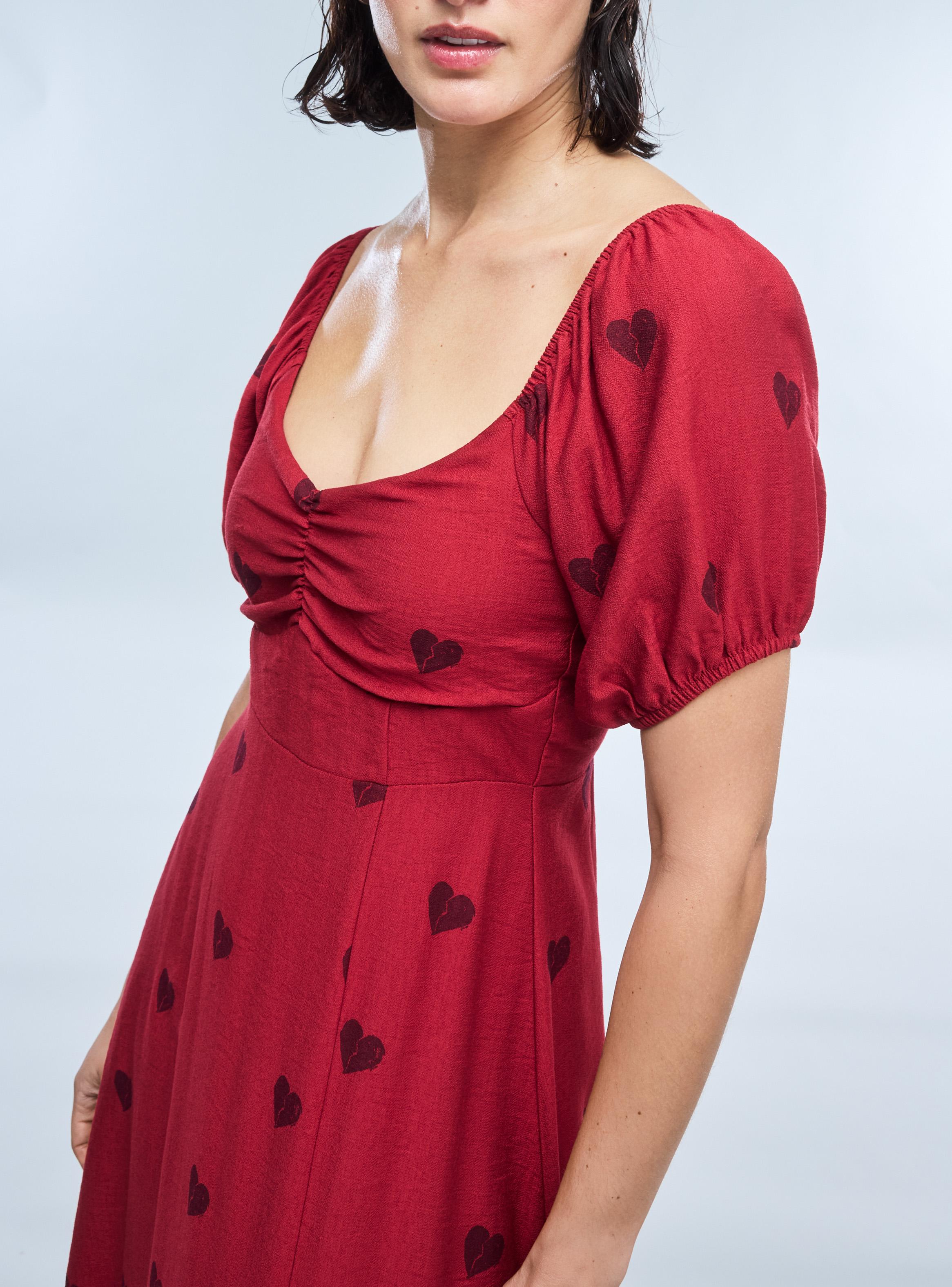 Vestido Estampado Largo Color-2