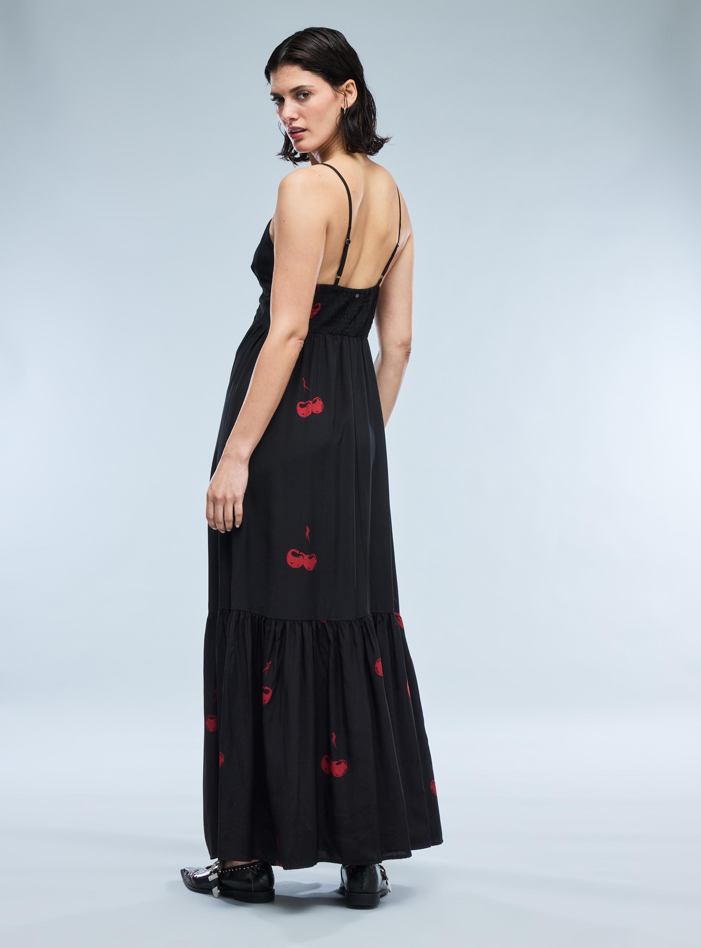 Vestido Estampado Cerezas-5