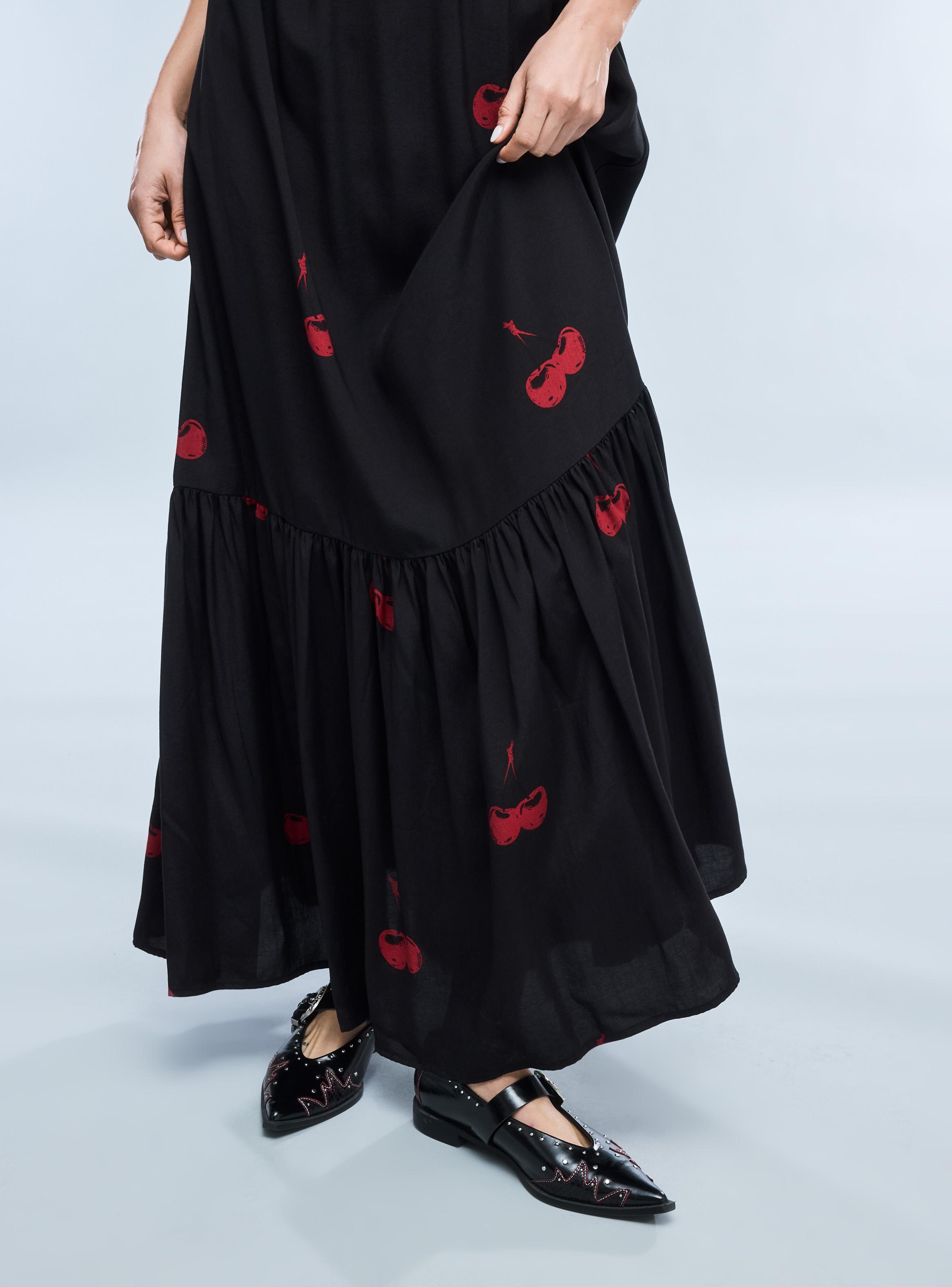 Vestido Estampado Cerezas-3