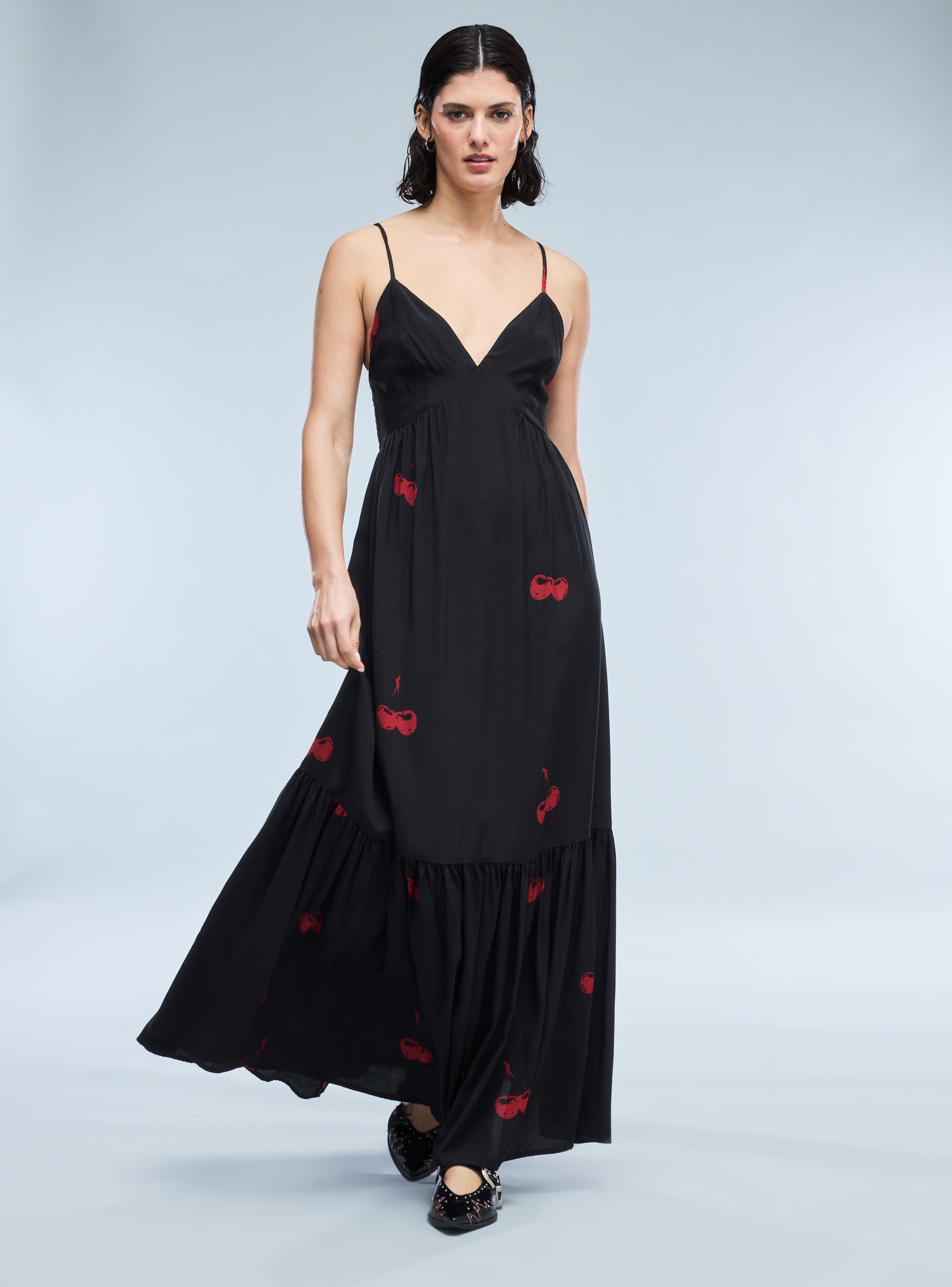 Vestido Estampado Cerezas-4