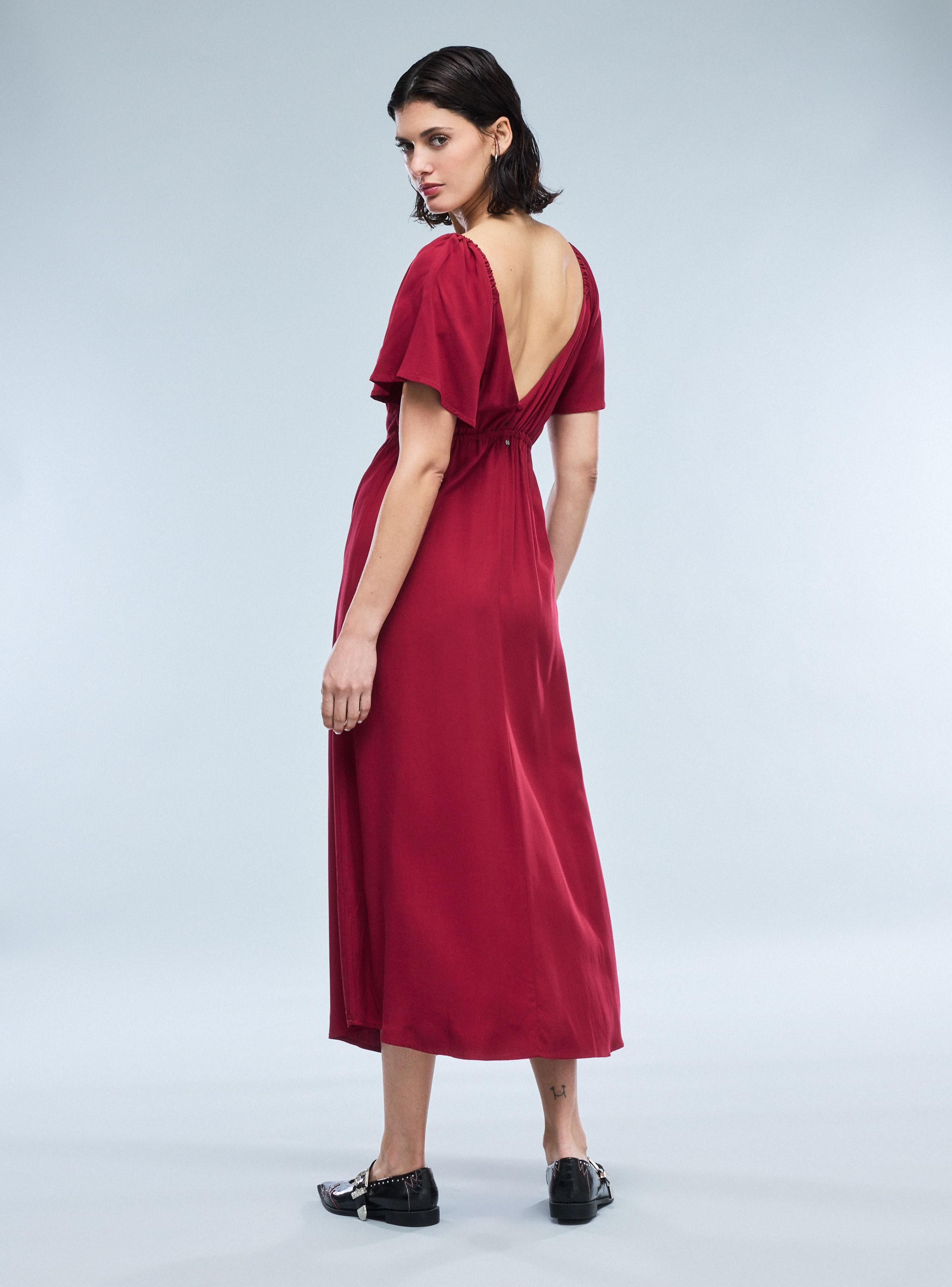 Vestido Escote Cruzado-5
