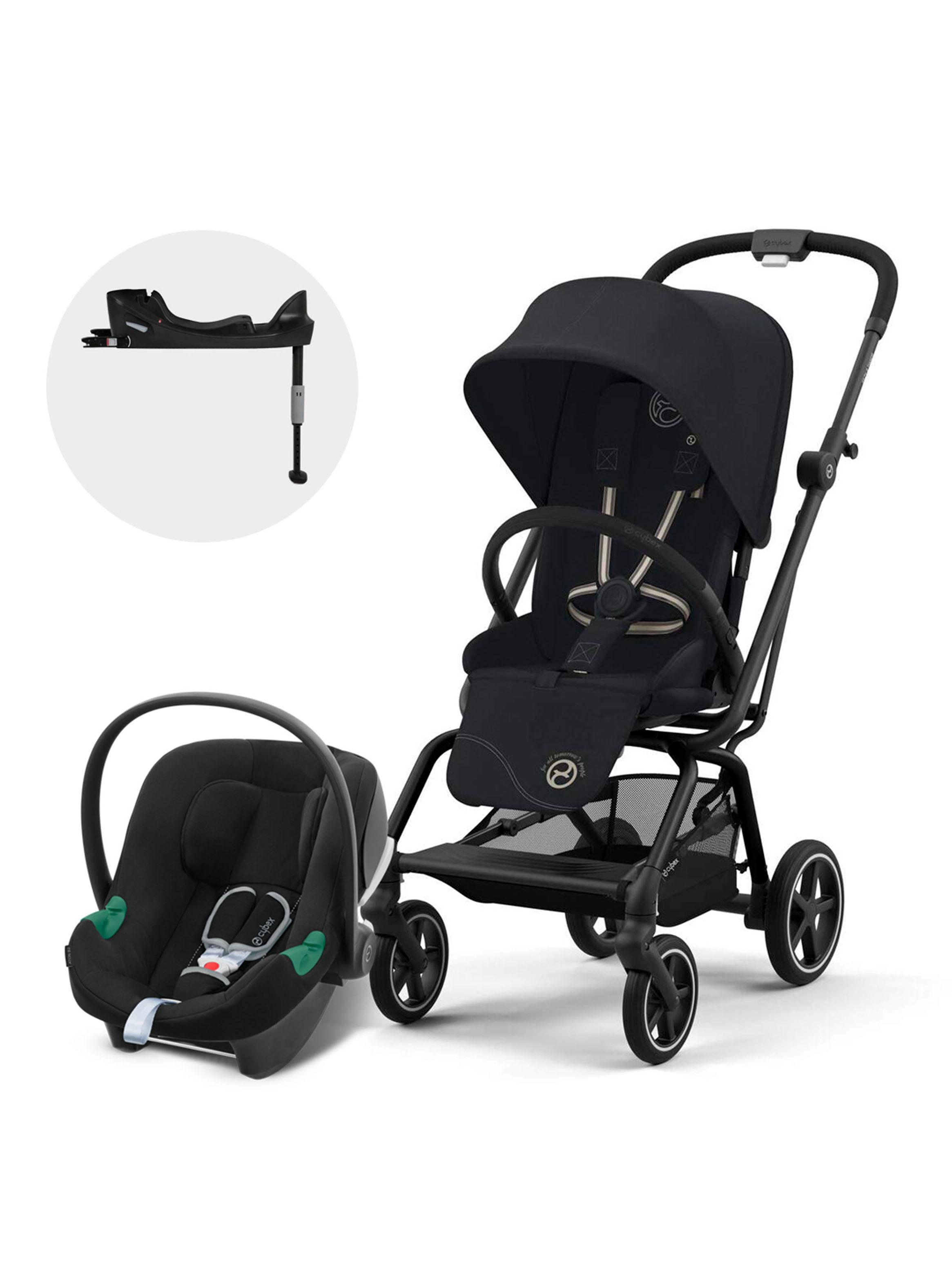 Coche Travel System Eezy S Tw+Blk Mgb+Aton B2-0