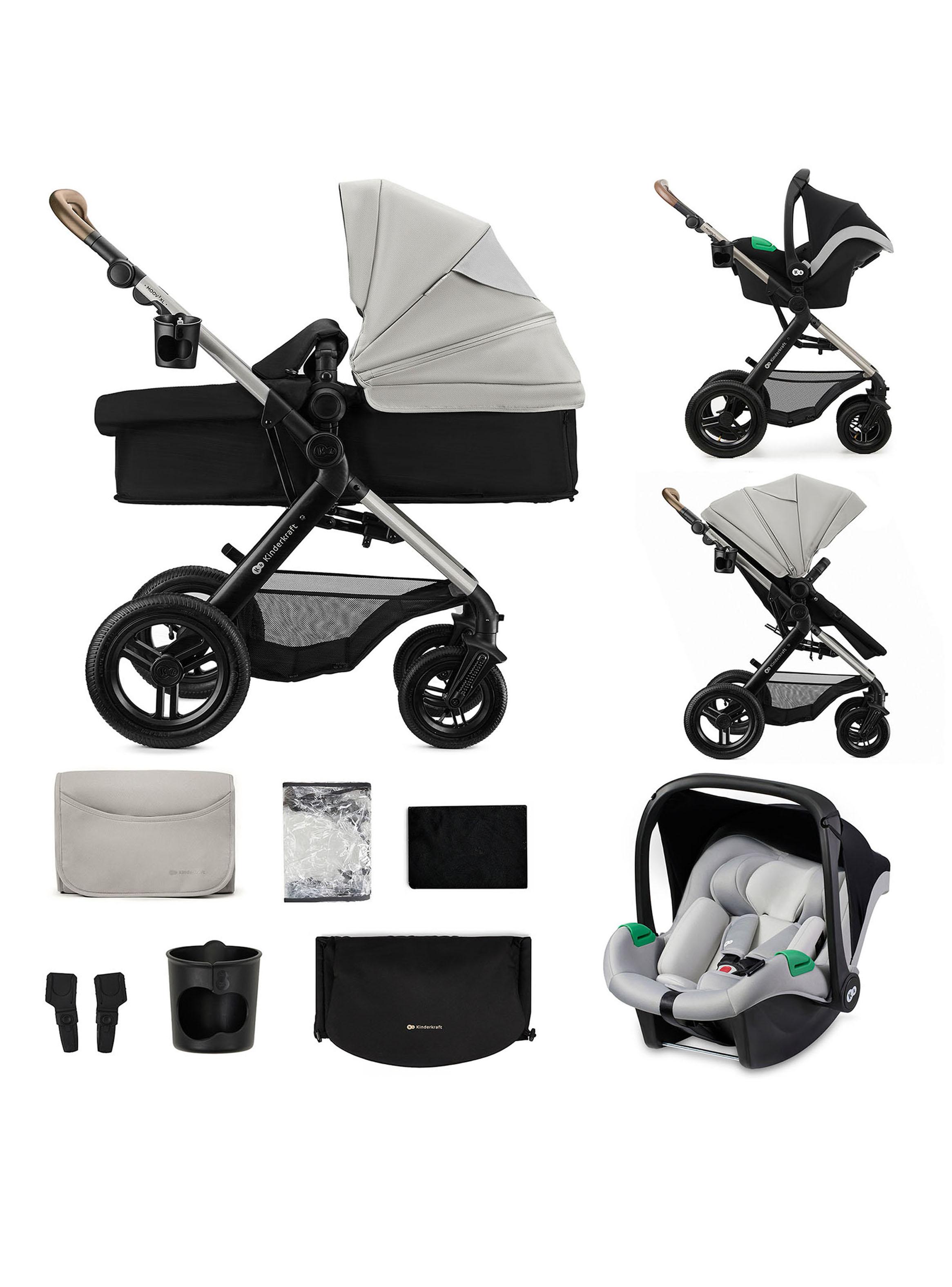Coche Travel System Moov2 Xl Air Moon Grey-4