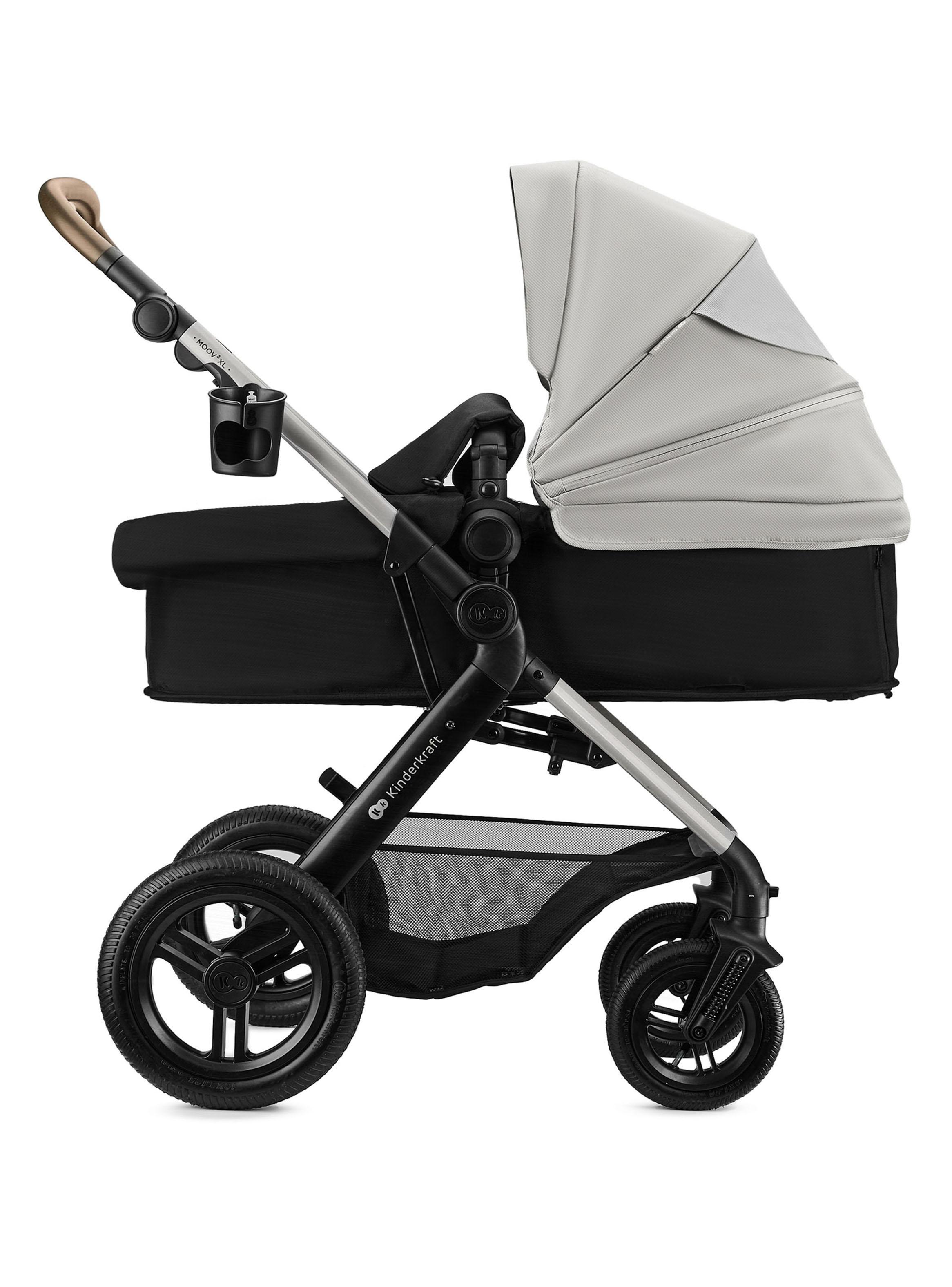 Coche Travel System Moov2 Xl Air Grey+Base-3