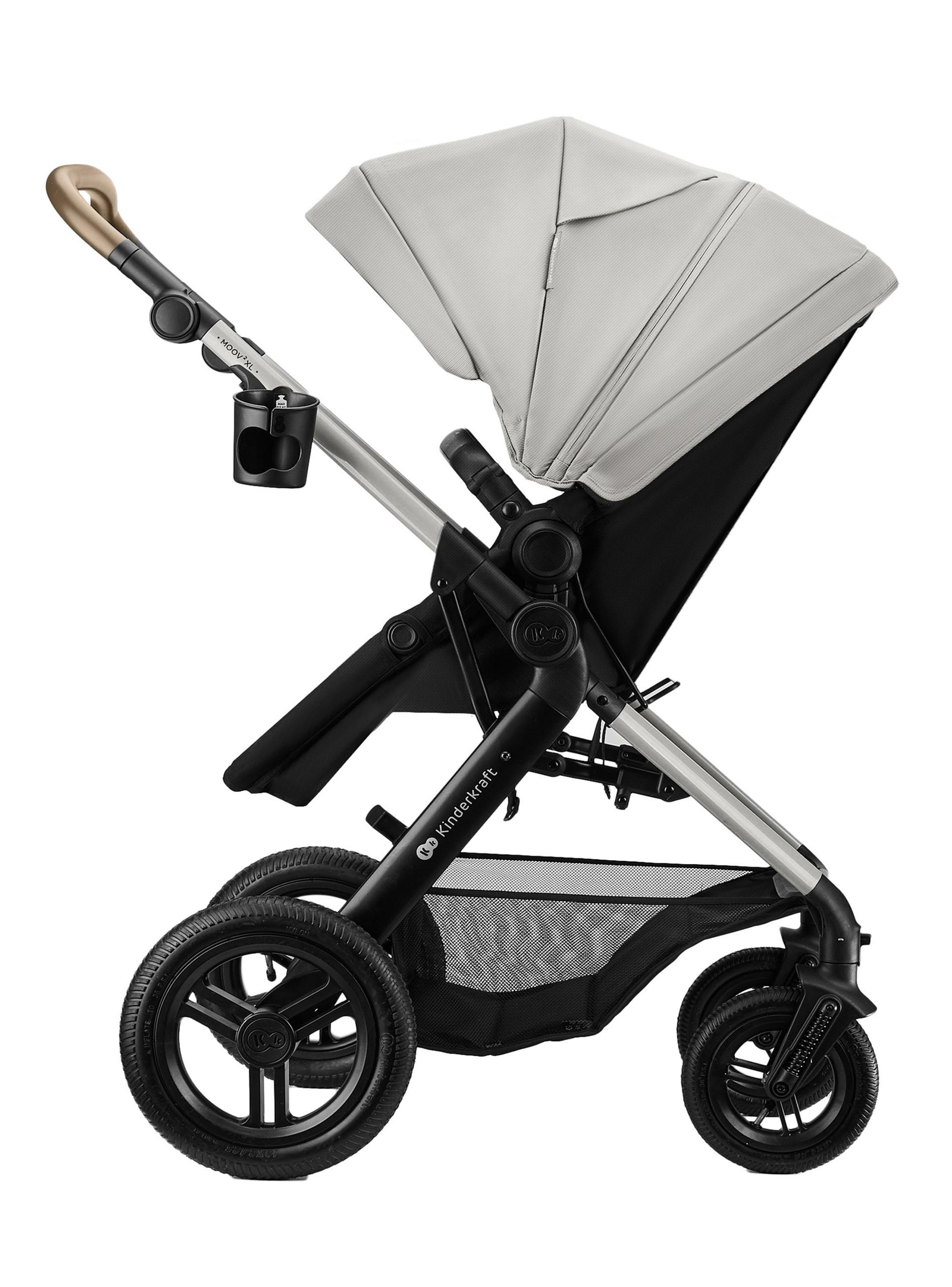 Coche Travel System Moov2 Xl Air Grey+Base-2