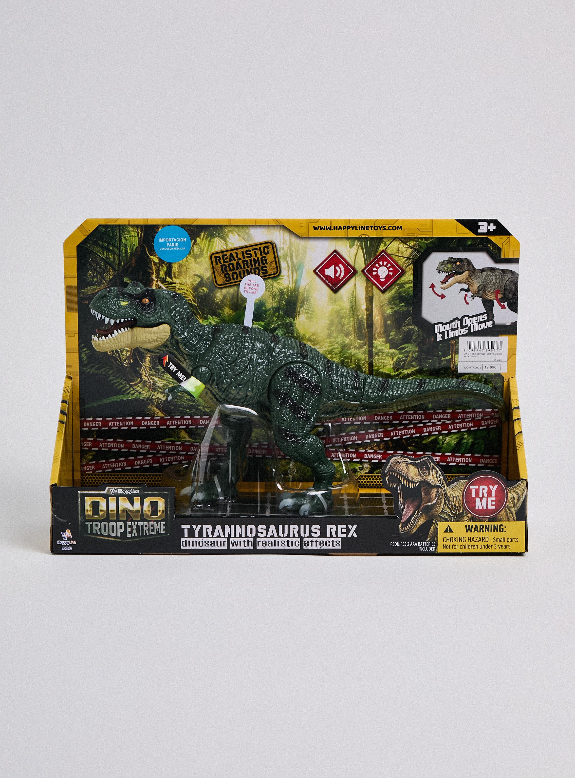 Dinosaurio T-Rex con Luz y Sonido-2
