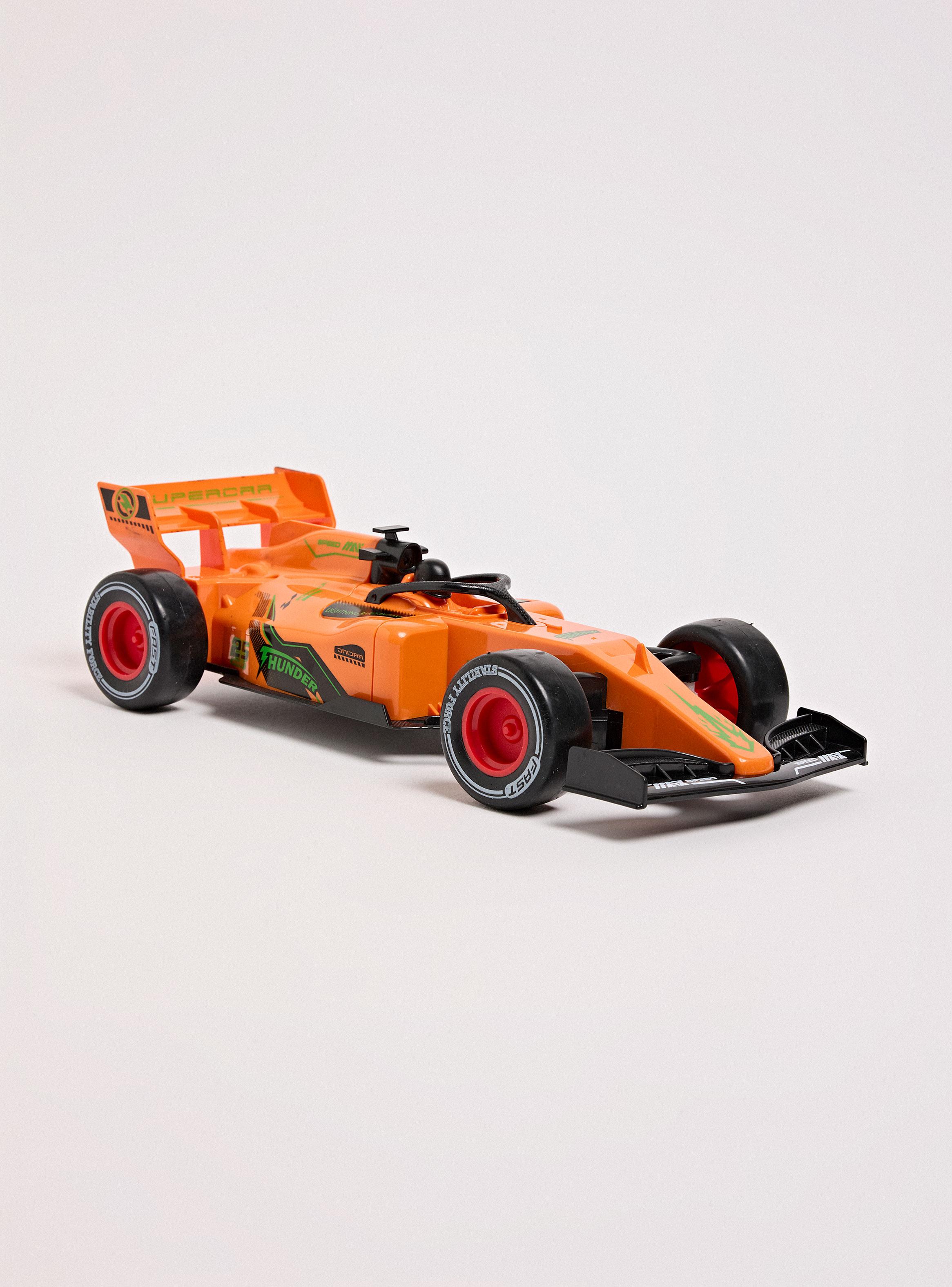 Auto a Control Remoto de Carrera F1 1:16 Naranjo-2