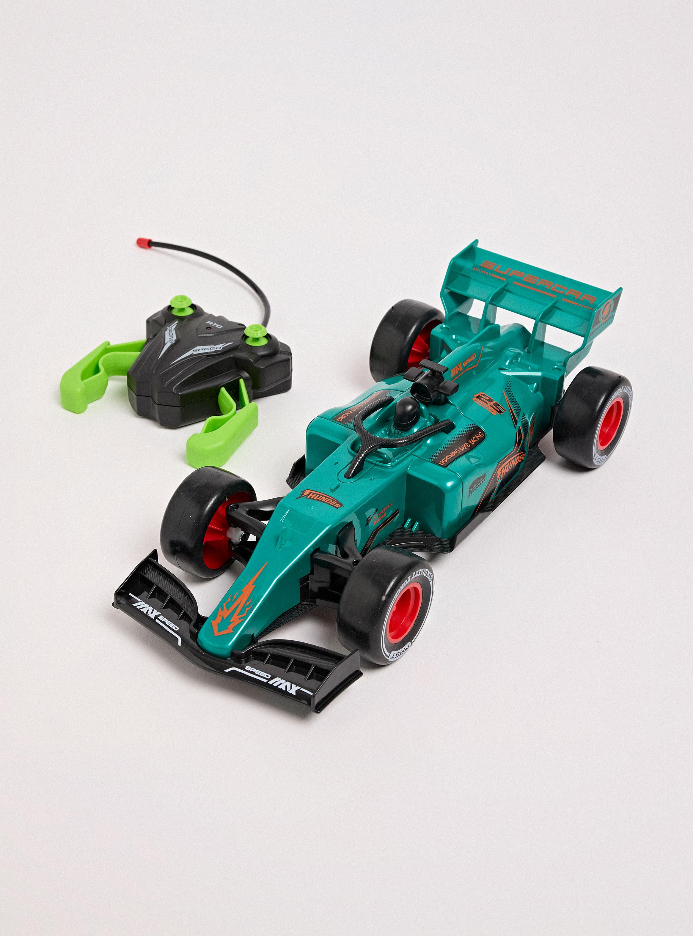 Auto a Control Remoto de Carrera 1:16 Verde-1