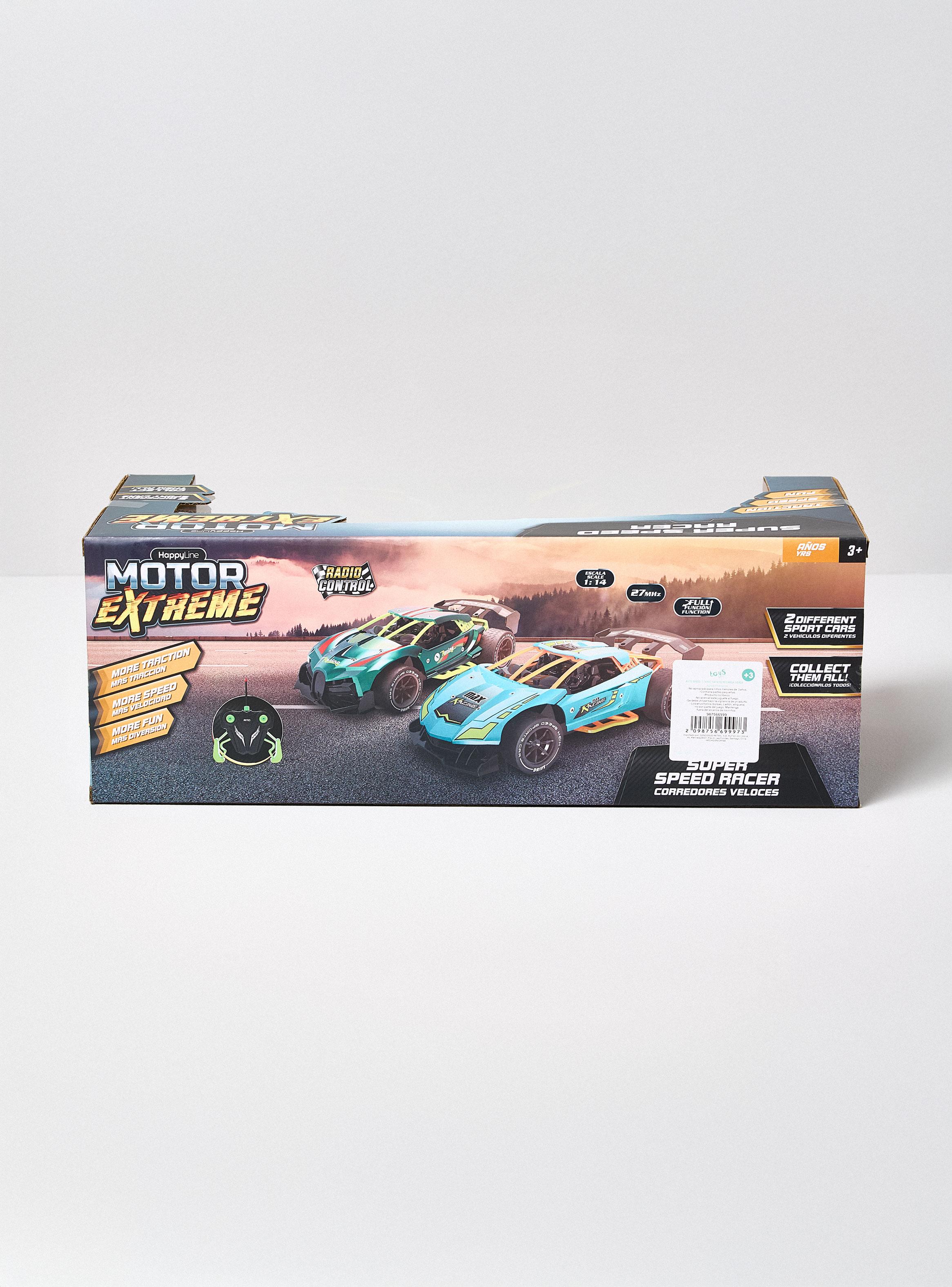 Auto a Control Remoto Super Speed Verde 1:14-2