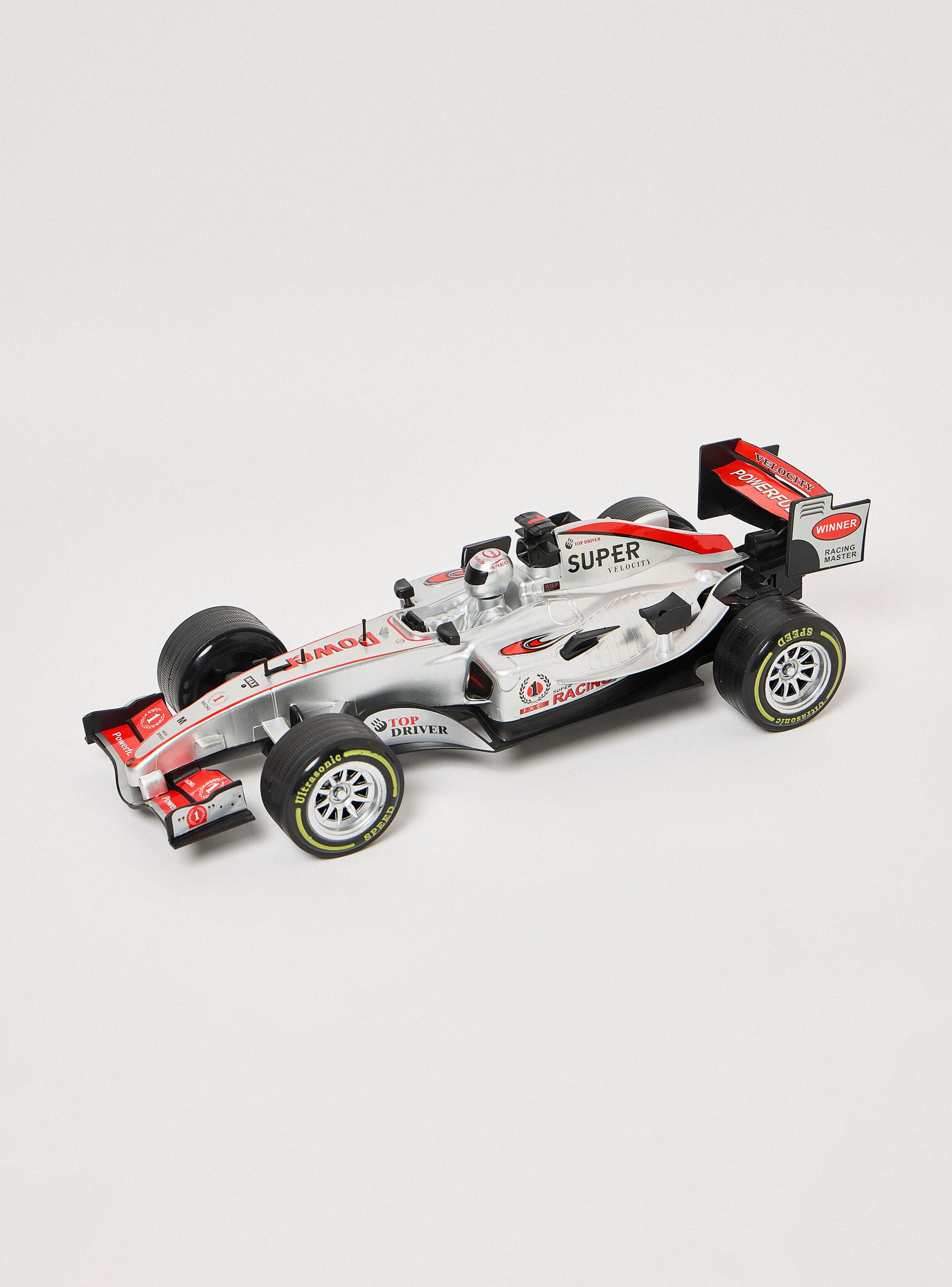 Auto a Fricción F1 1:12 Plateado-0