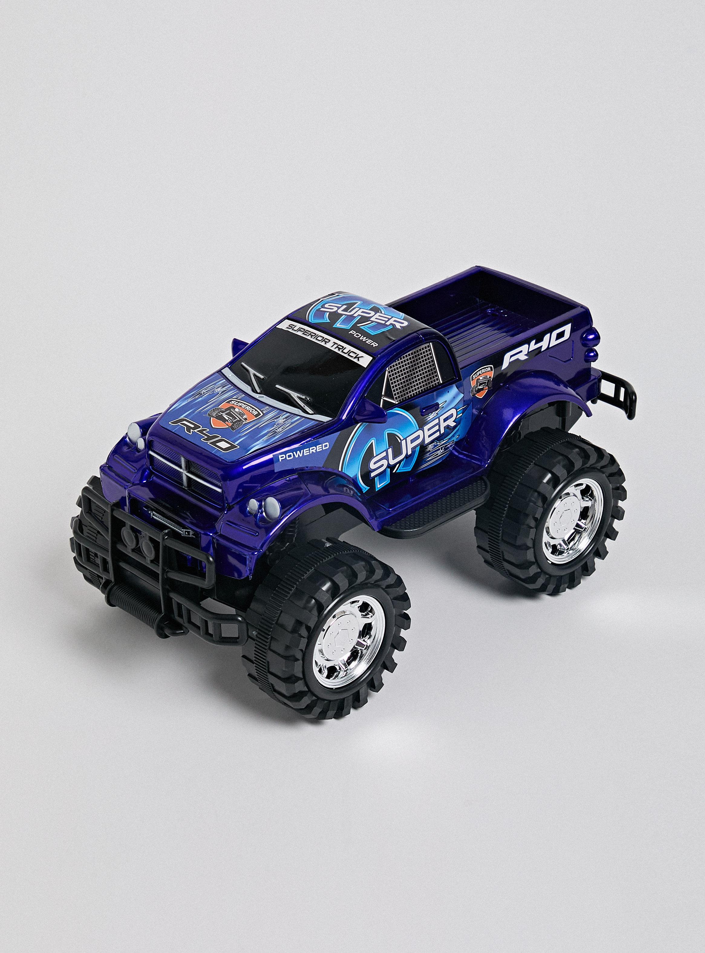 Auto a Fricción 4x4 35 cm Azul-0
