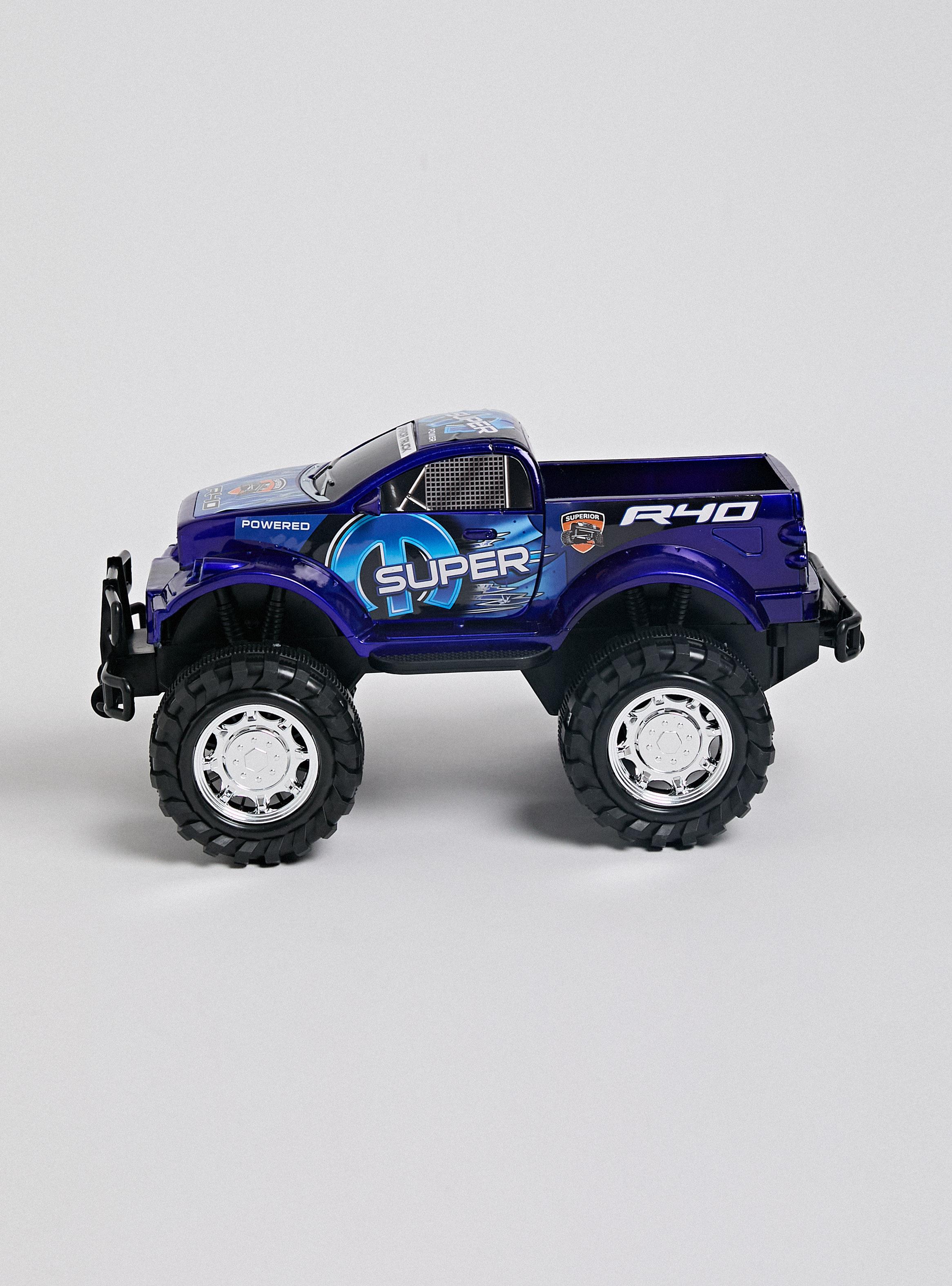 Auto a Fricción 4x4 35 cm Azul-1