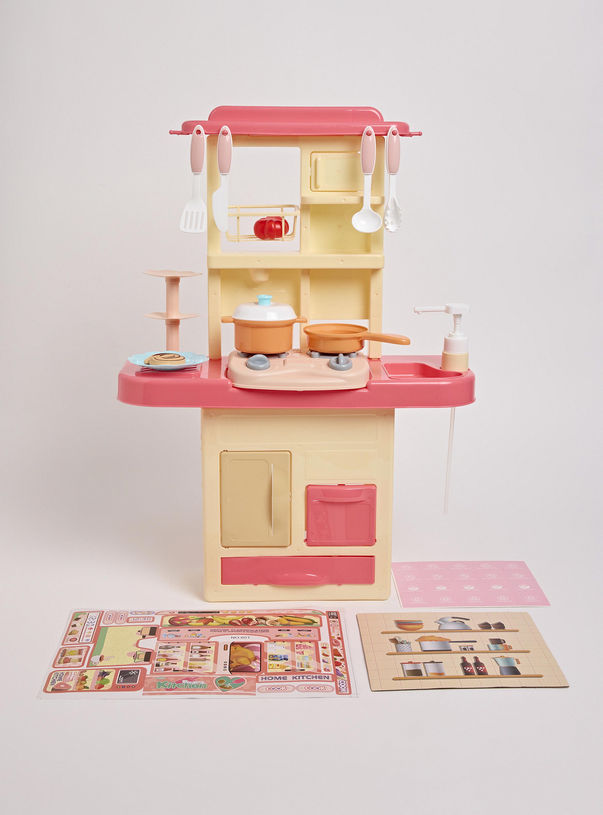 Juguete Mini Hogar Set Cocina con Luz y Sonido-1