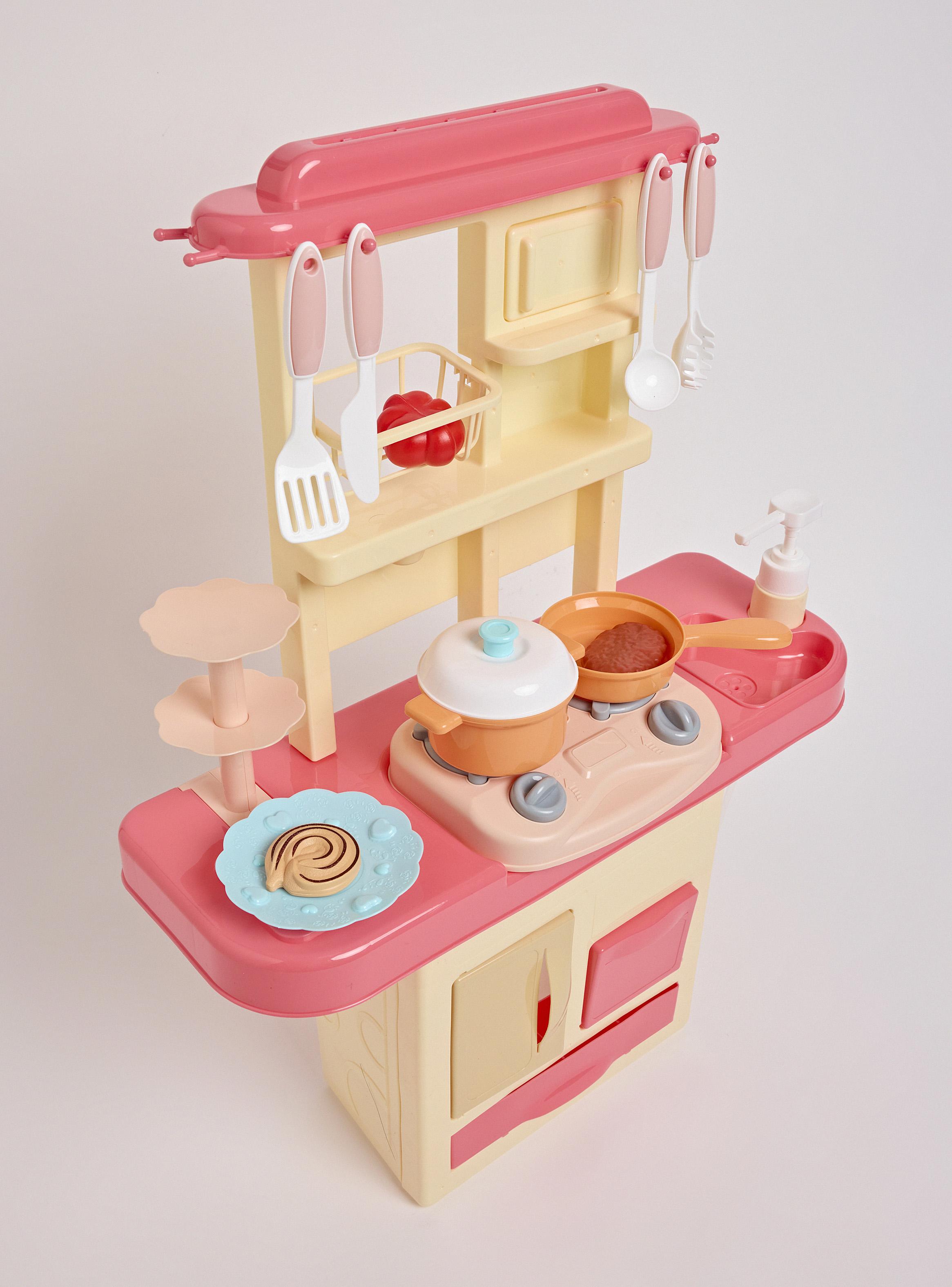 Juguete Mini Hogar Set Cocina con Luz y Sonido-3