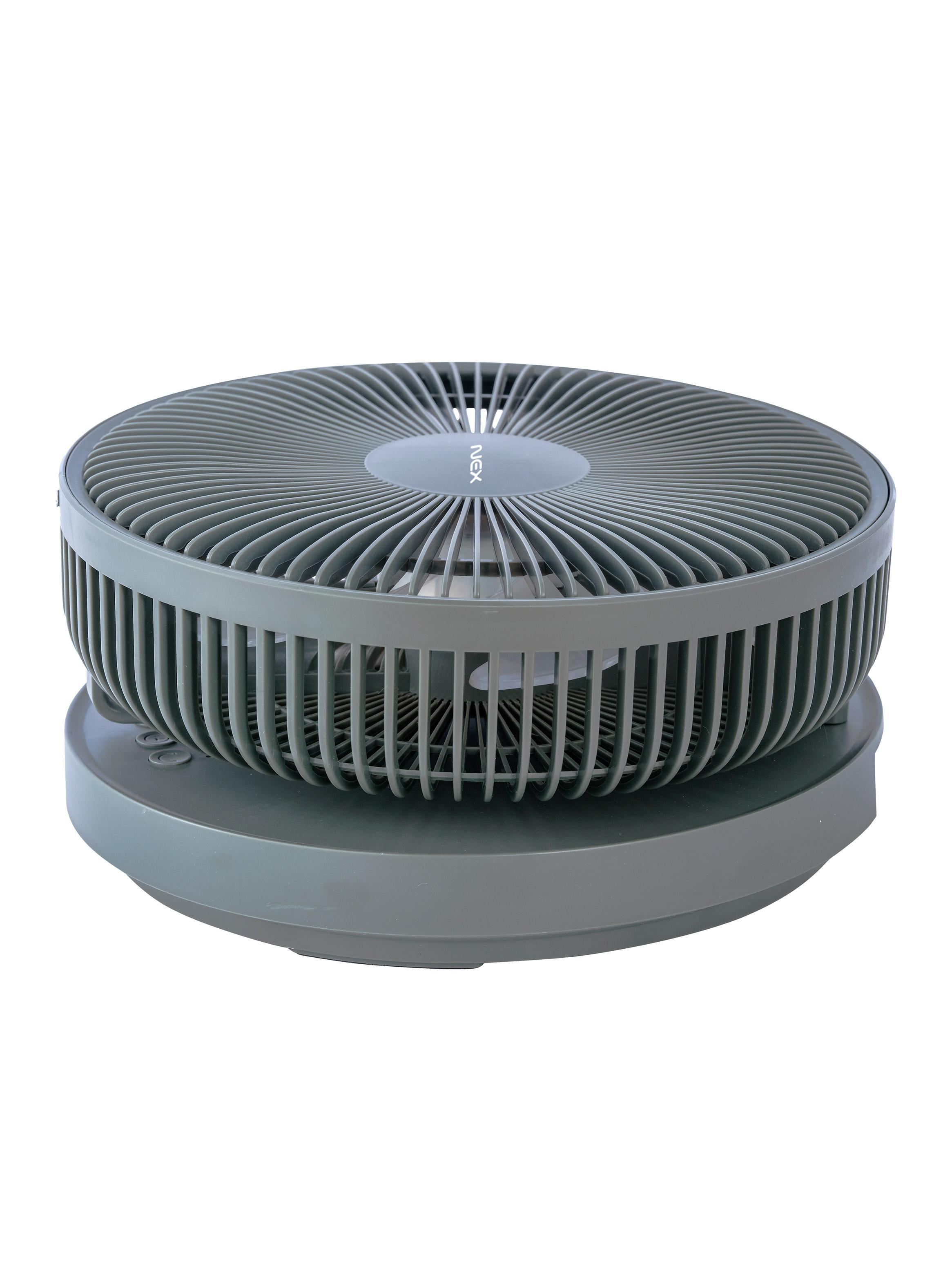 Ventilador de Sobremesa Recargable 10' 10W BTP1026-BK Gris-3