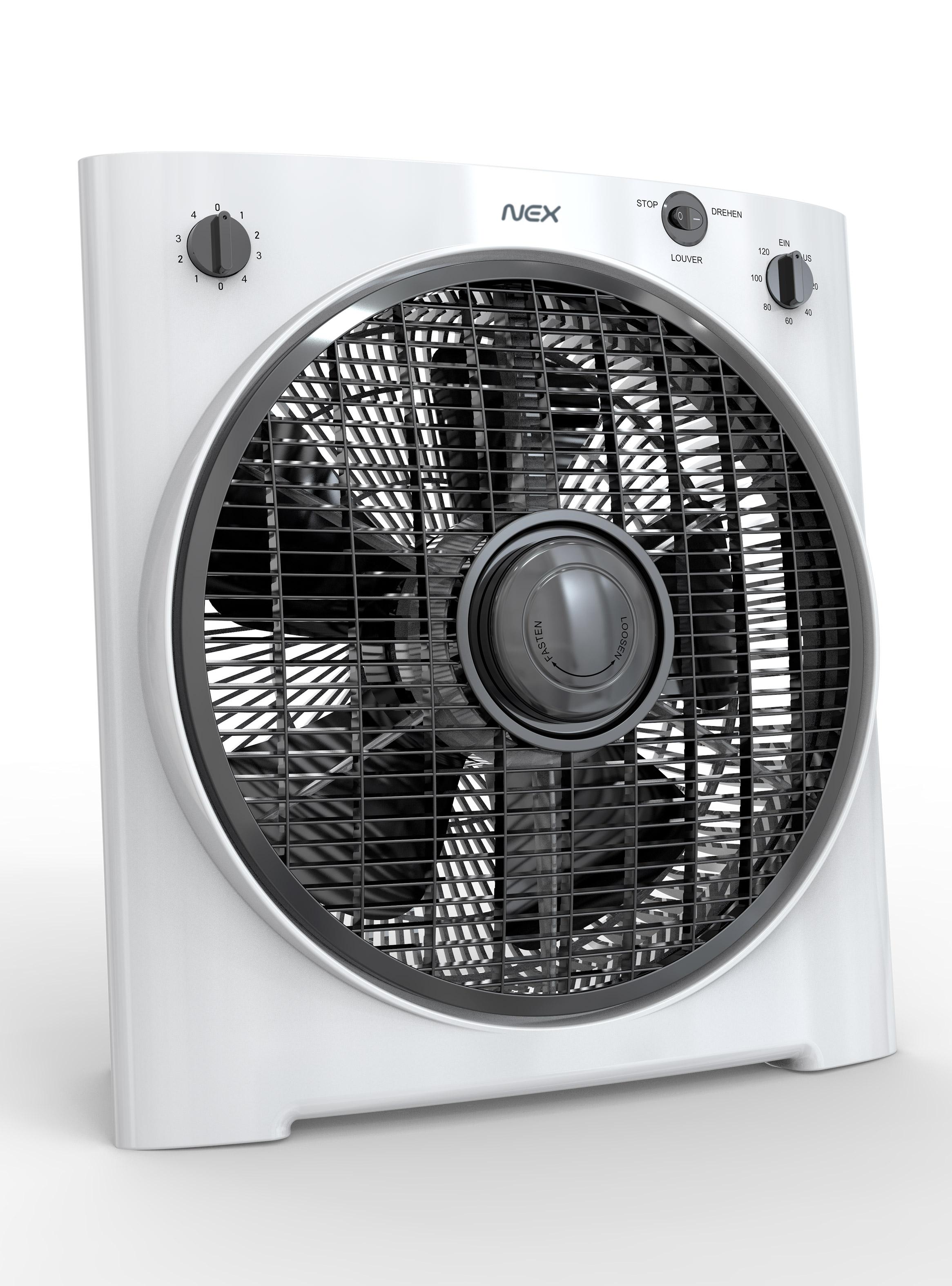 Ventilador Box 12' 40W VBX1226-W&B Blanco-2