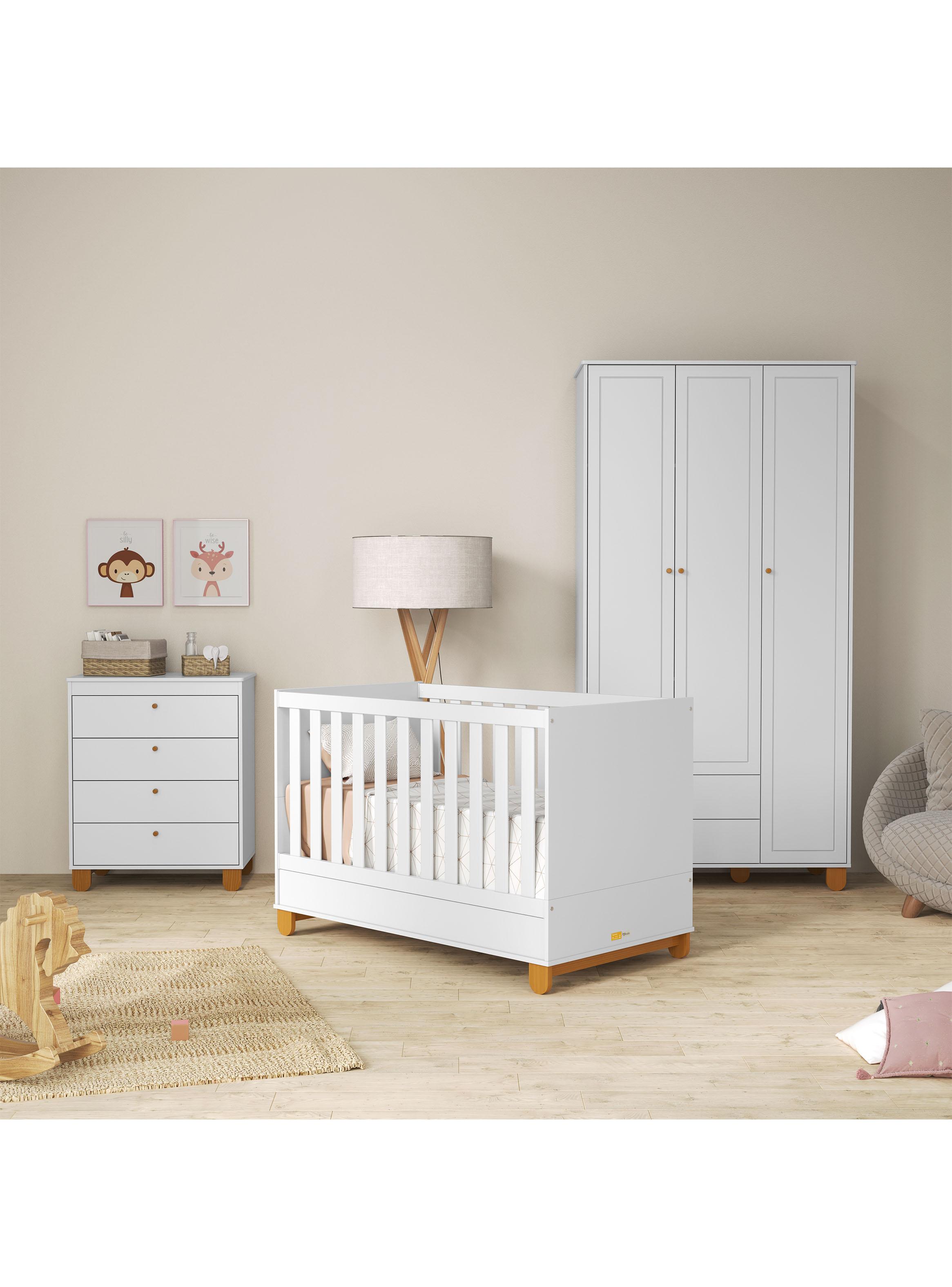 Cuna Madera New Zupi Blanca-5