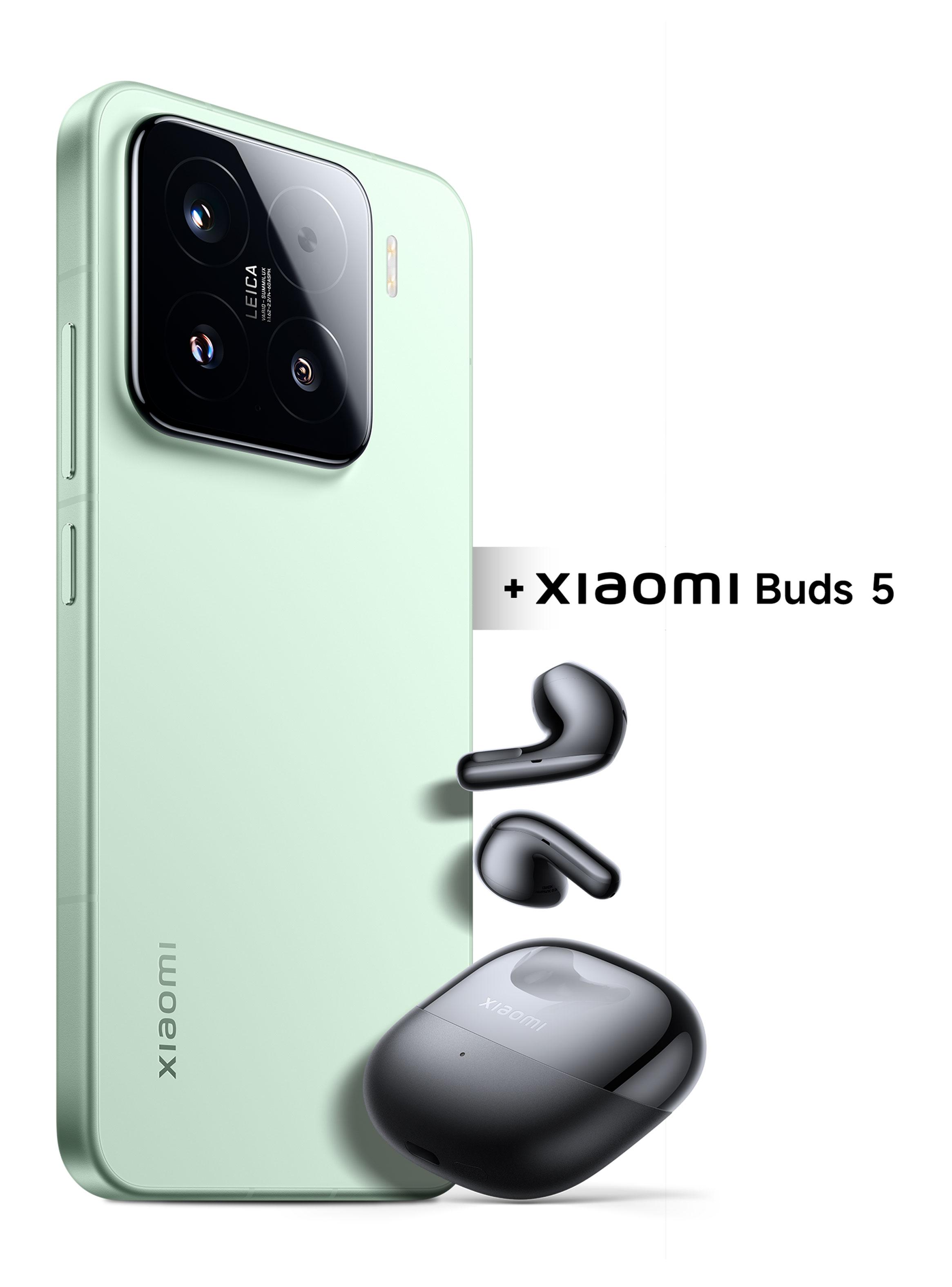 Smartphone Xiaomi 15 512GB 6.36'' Verde Liberado + Audífonos Bluetooth Redmi Buds 5-0