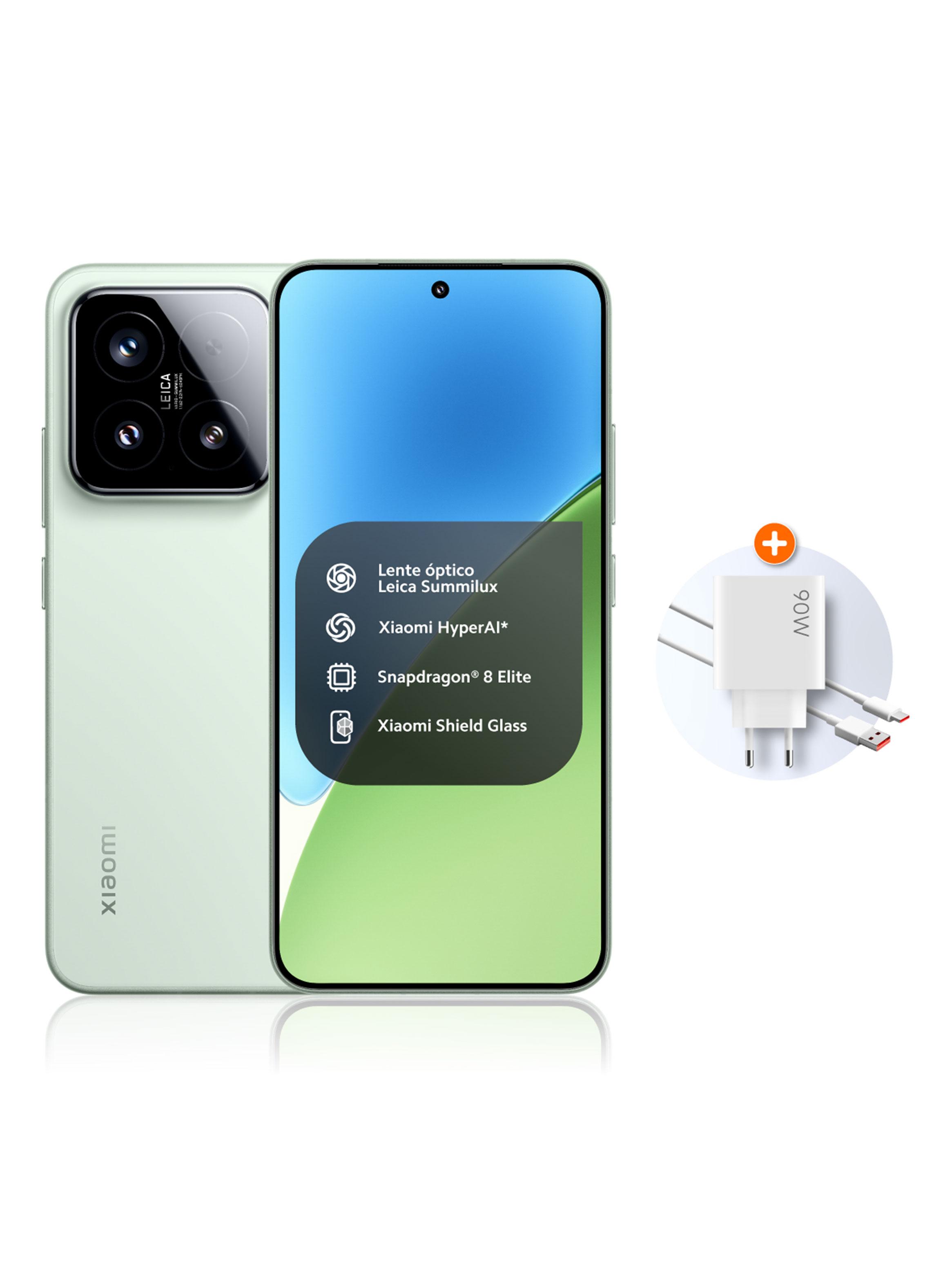 Smartphone Xiaomi 15 512GB 6.36'' Verde Liberado + Audífonos Bluetooth Redmi Buds 5-1